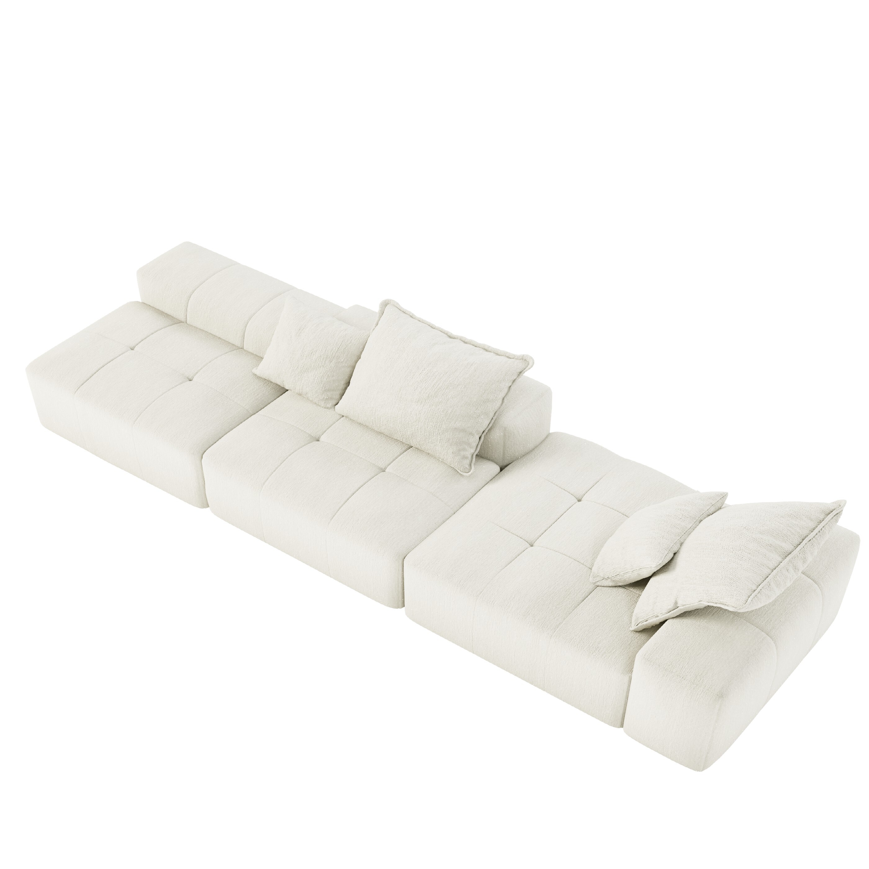 Homy Casa HJCSQJ-BG Sofas-Loveseats - View #9