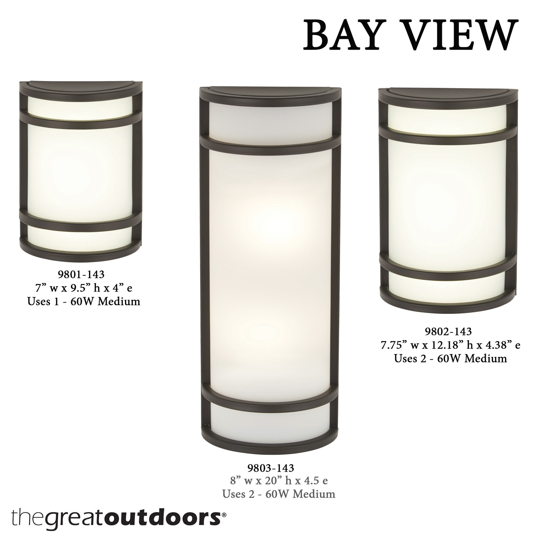 Minka Lavery 9802-143 Outdoor-Wall-Lighting - View #5