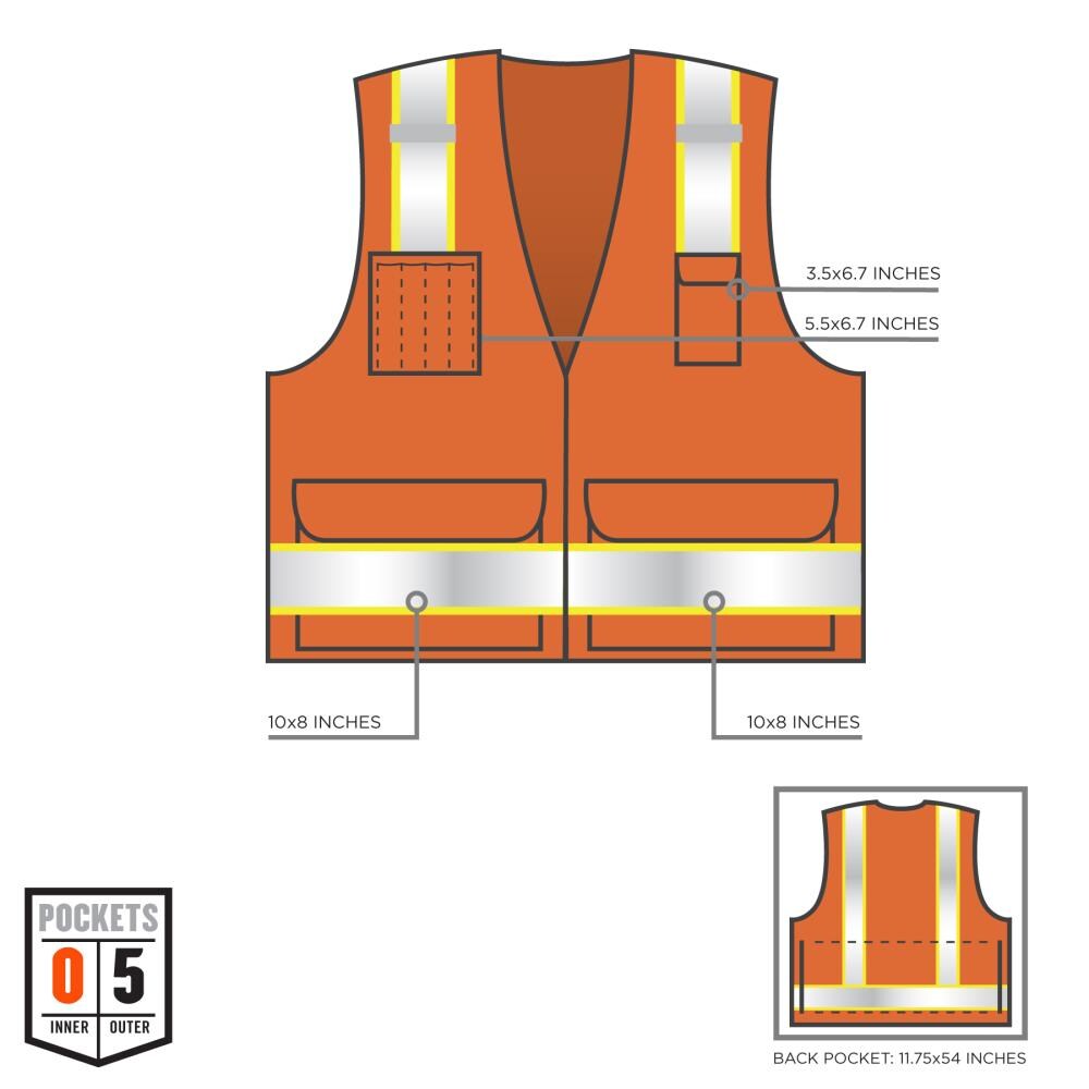 GloWear 21455 Safety-Vests - View #6