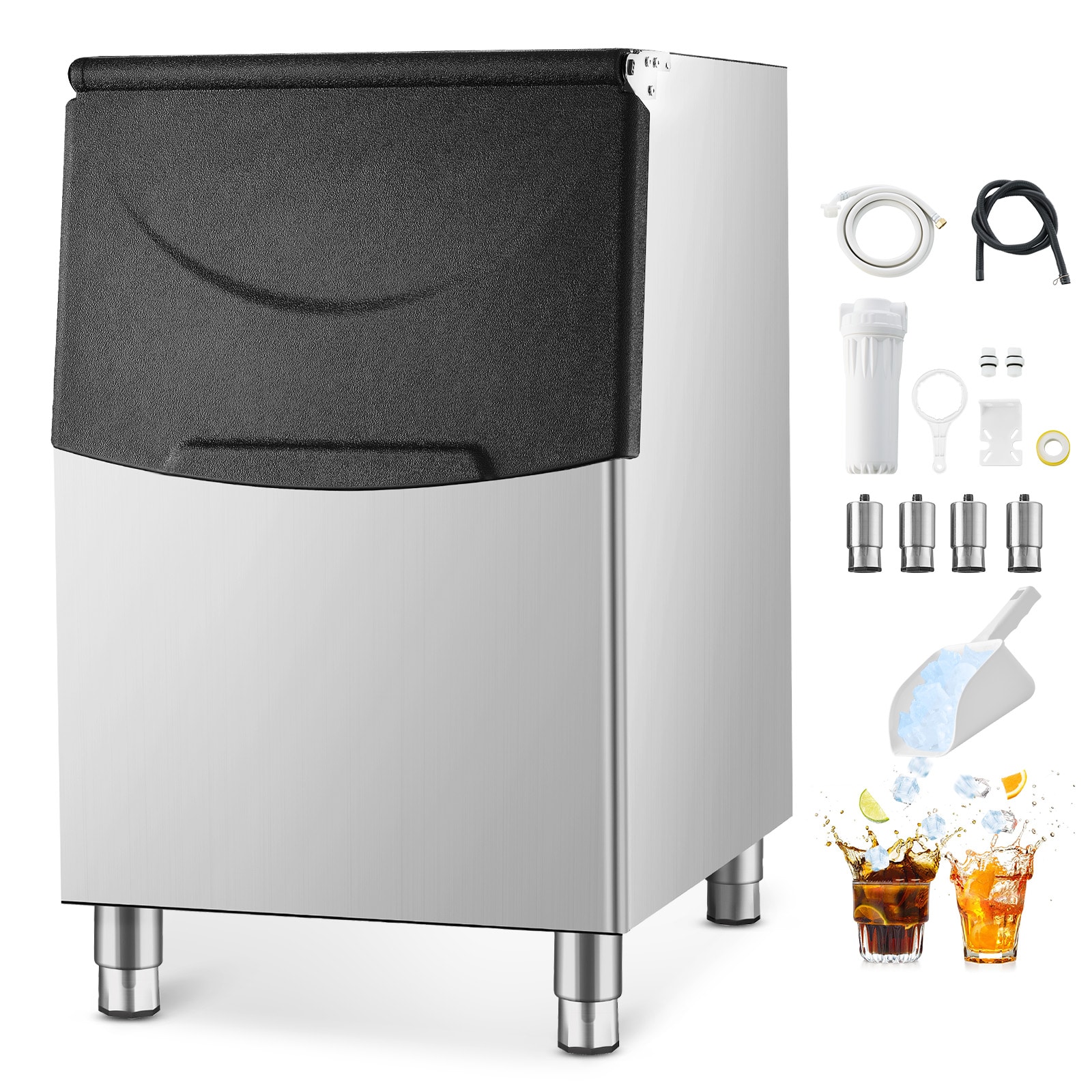 VEVOR KZJ870JKDHLS00001V1 Refrigerator Ice Maker Water Tank
