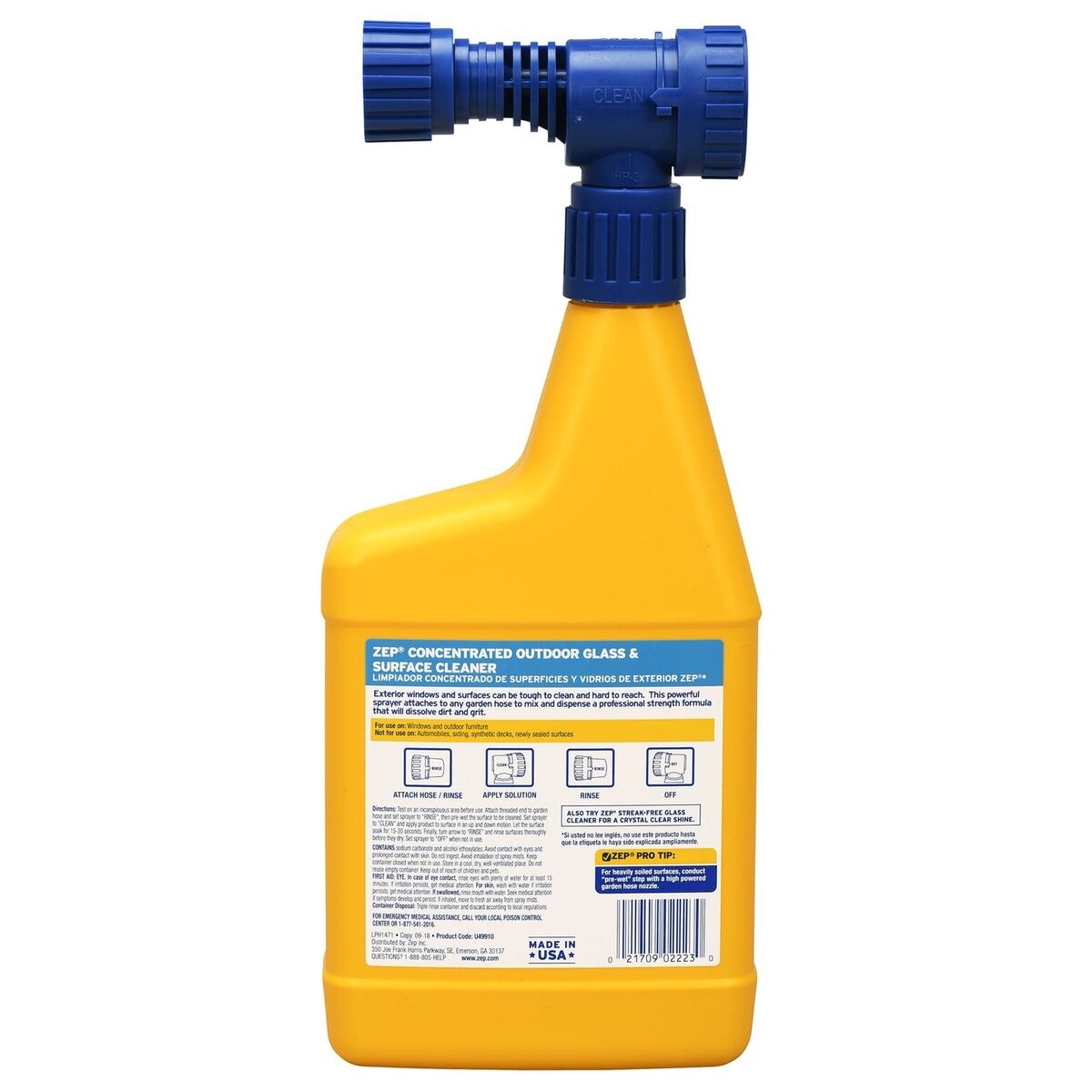 Windex Ammonia-D GLASS CLEANER, Fresh Scent, 32 oz Spray Bottle, 8/CASE -  Key Maintenance Supply