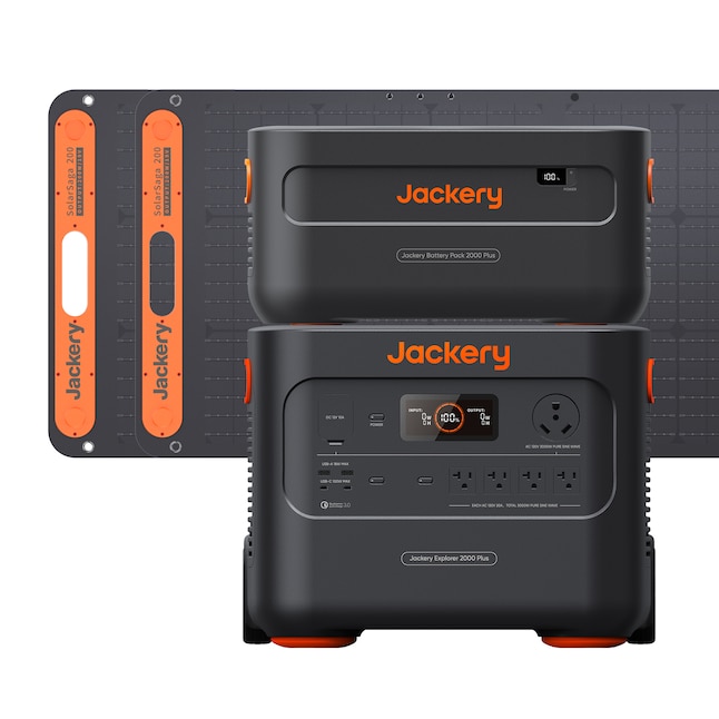 Jackery Explorer 2000 Plus (Expand to 4086Wh) 3000-Watt Portable Power ...