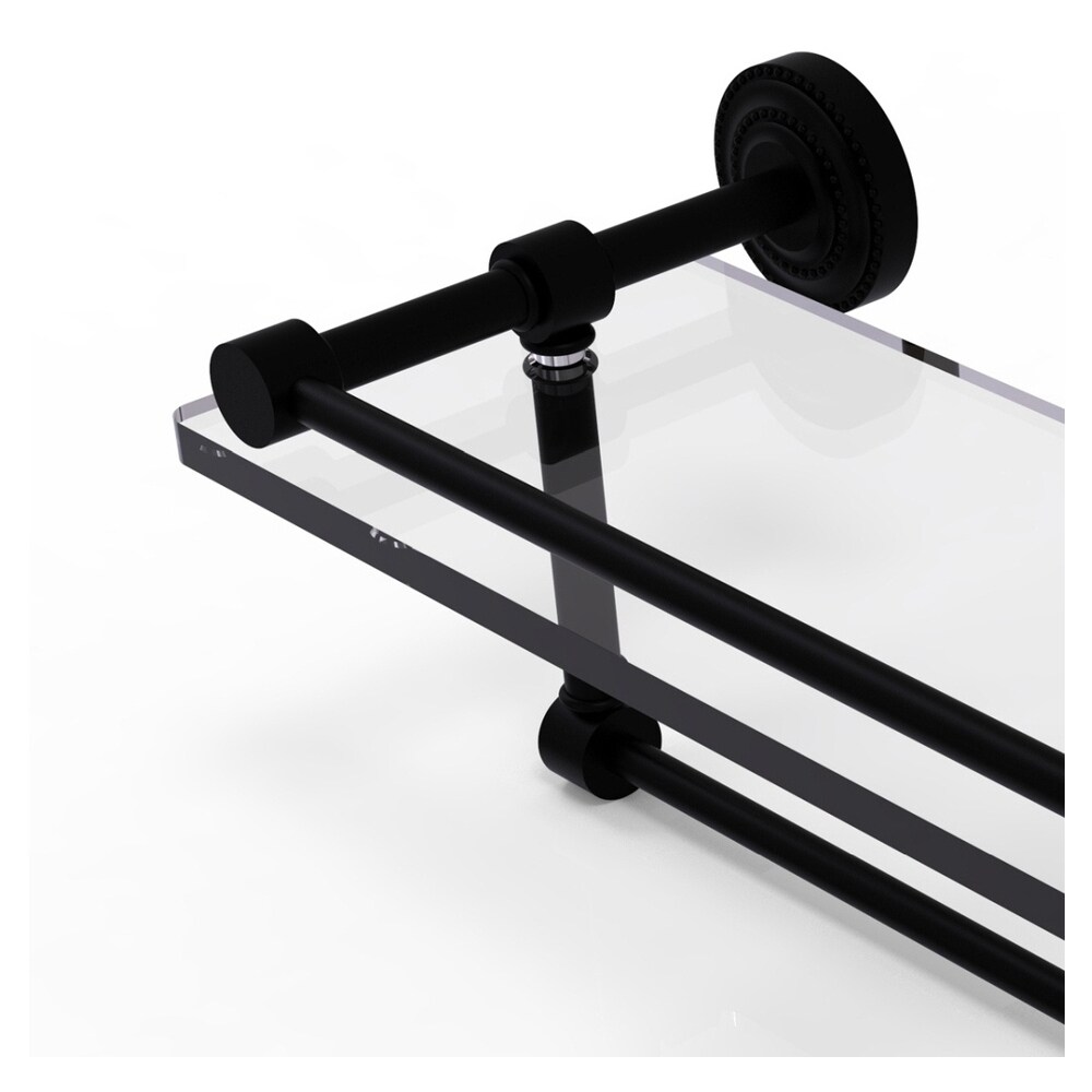 Allied Brass DT-1TB/16-GAL-BKM Bathroom-Shelves - View #2