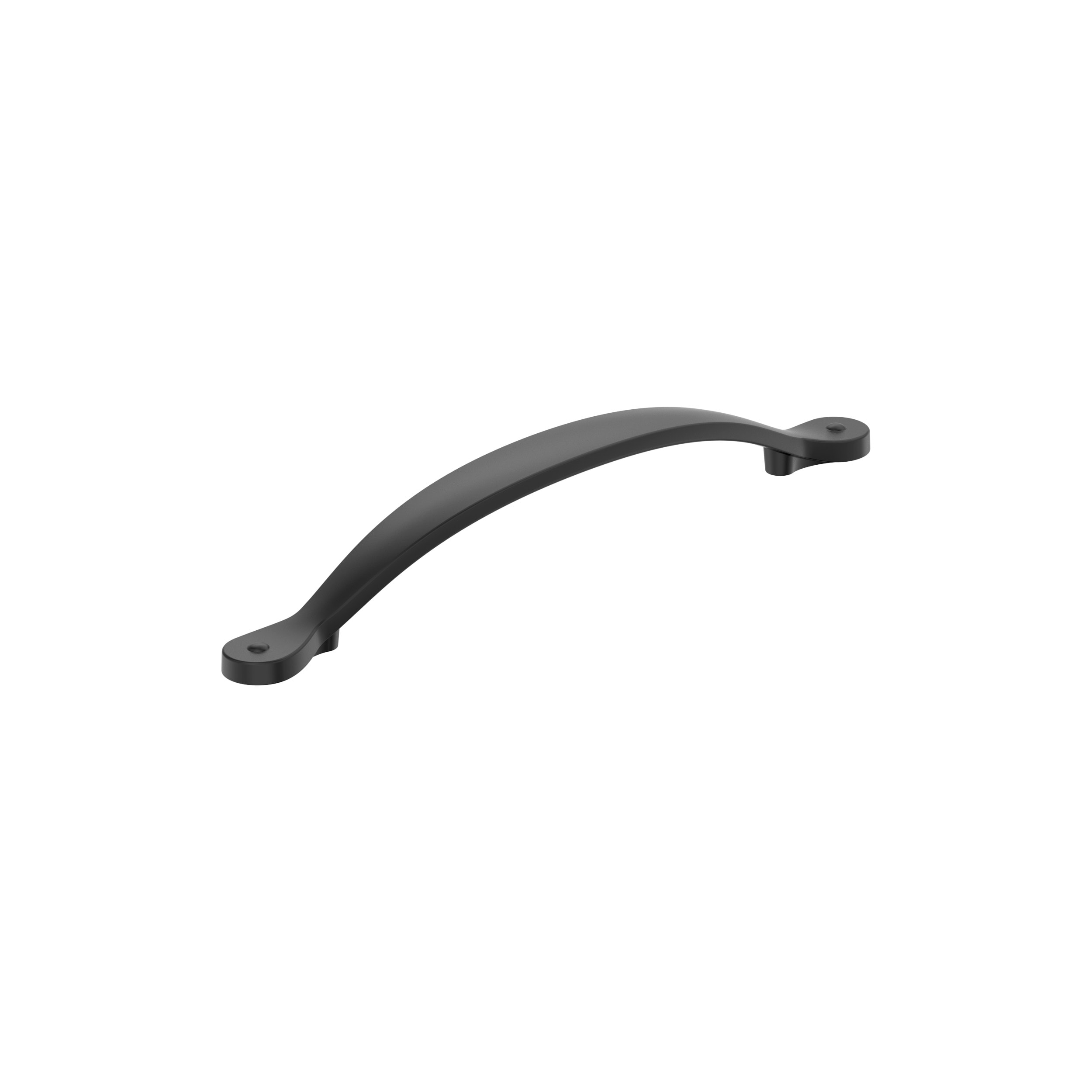 Amerock 25VMP1589FB Inspirations 6-5/16-in , 160mm Center to Center Matte Black Arch Handle 25 -Pack