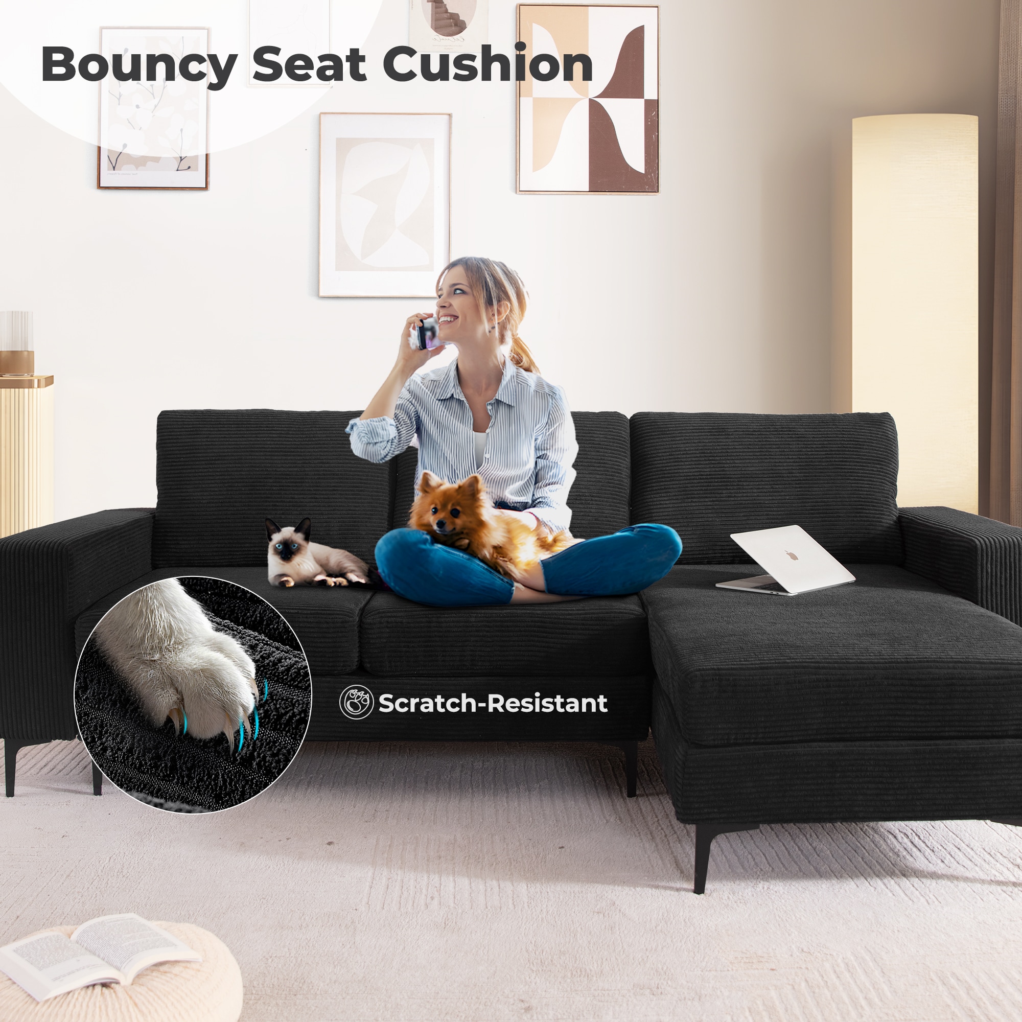 weaxty DCDKI2400 Sofas-Loveseats - View #3