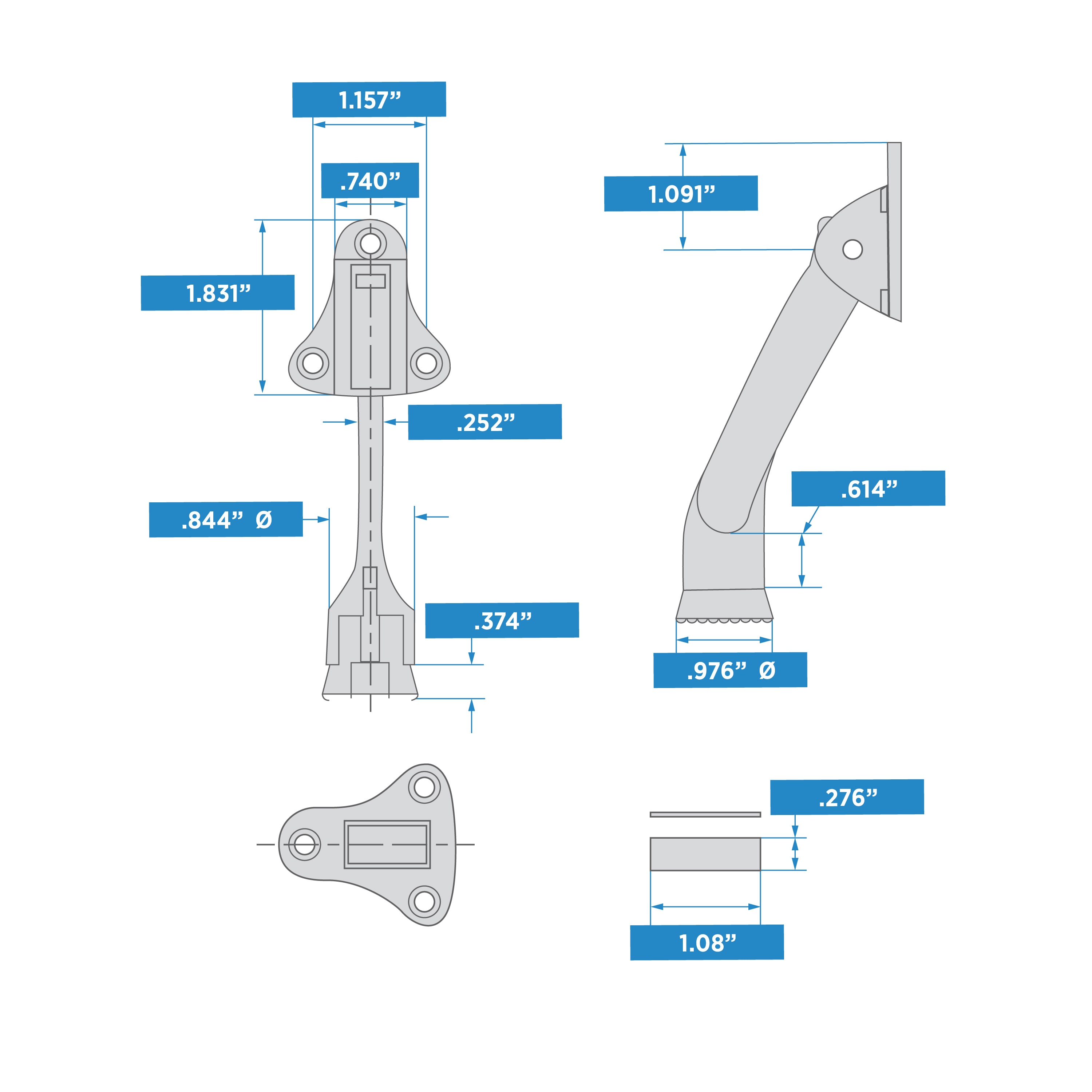 RELIABILT S837-591 Door-Bumpers-Stops2 - View #5