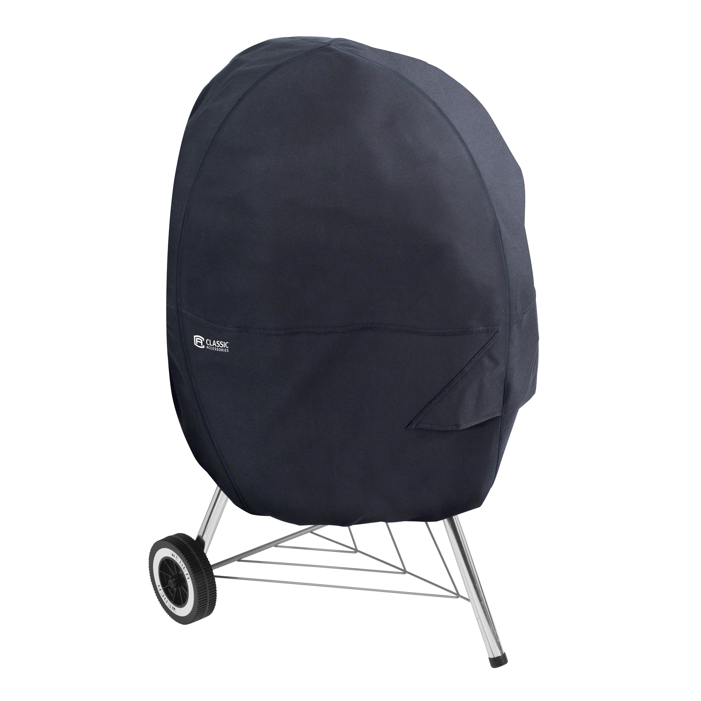 Classic Accessories 55-315-010401-00 84-Inches W x 39-Inches H Black Charcoal kettle grill Cover