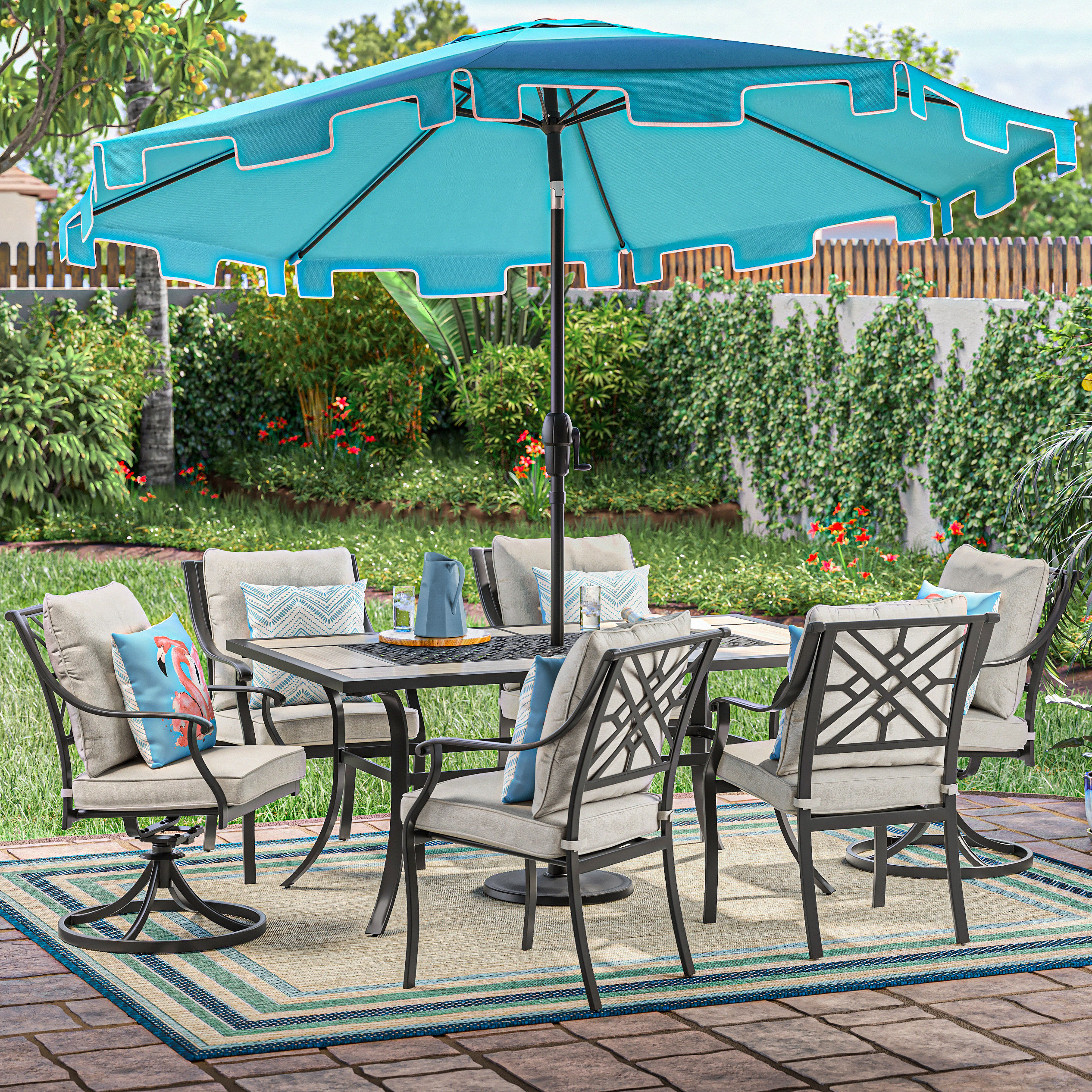 allen + roth 7050-06446353 Outdoor-Accent-Pillows - View #10