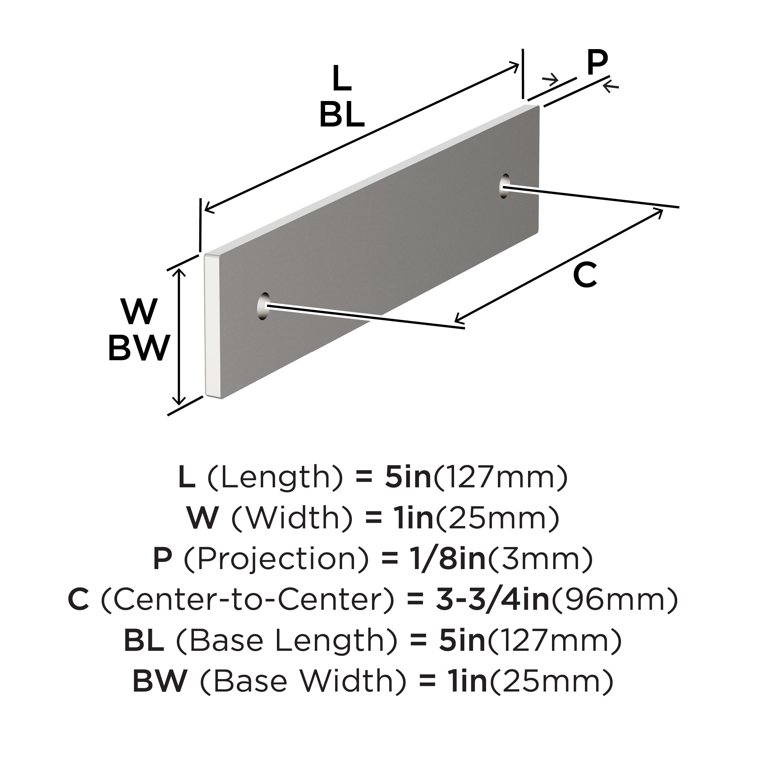Amerock BP37762PN Drawer-Hardware - View #4