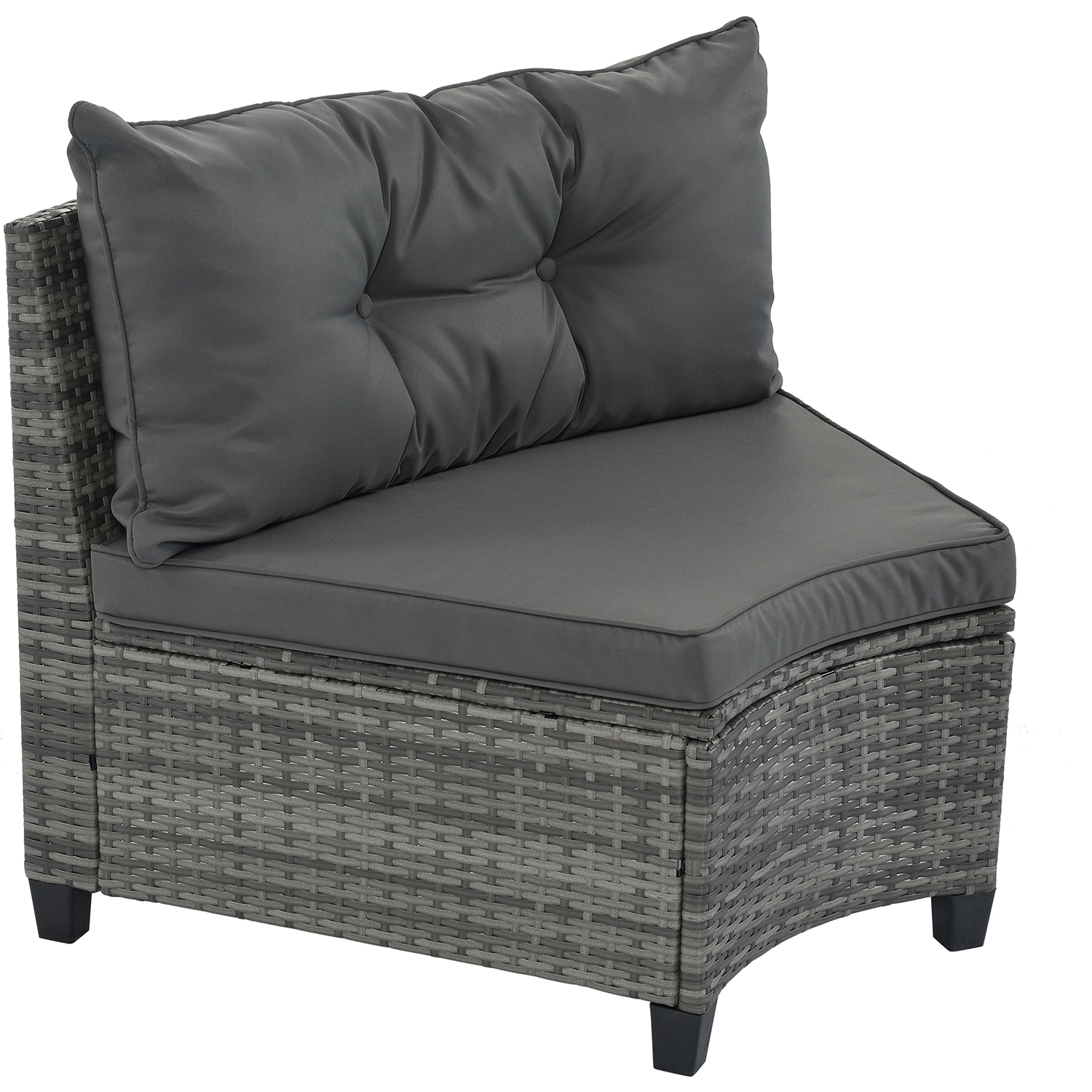 SINOFURN SYA380187GY Patio-Sofas-Daybeds - View #6