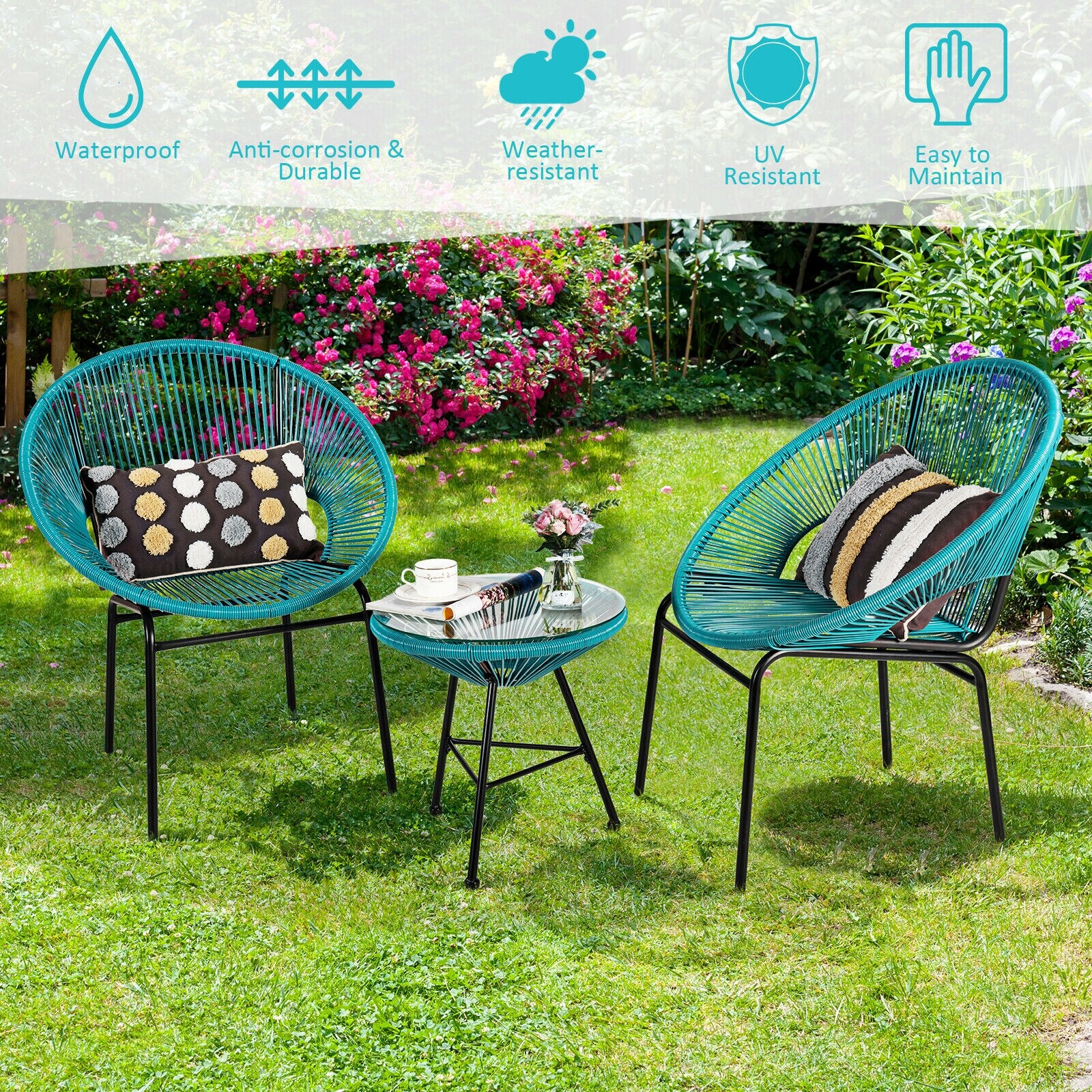 Slickblue D-CO-NG18966WH Patio-Dining-Sets - View #5