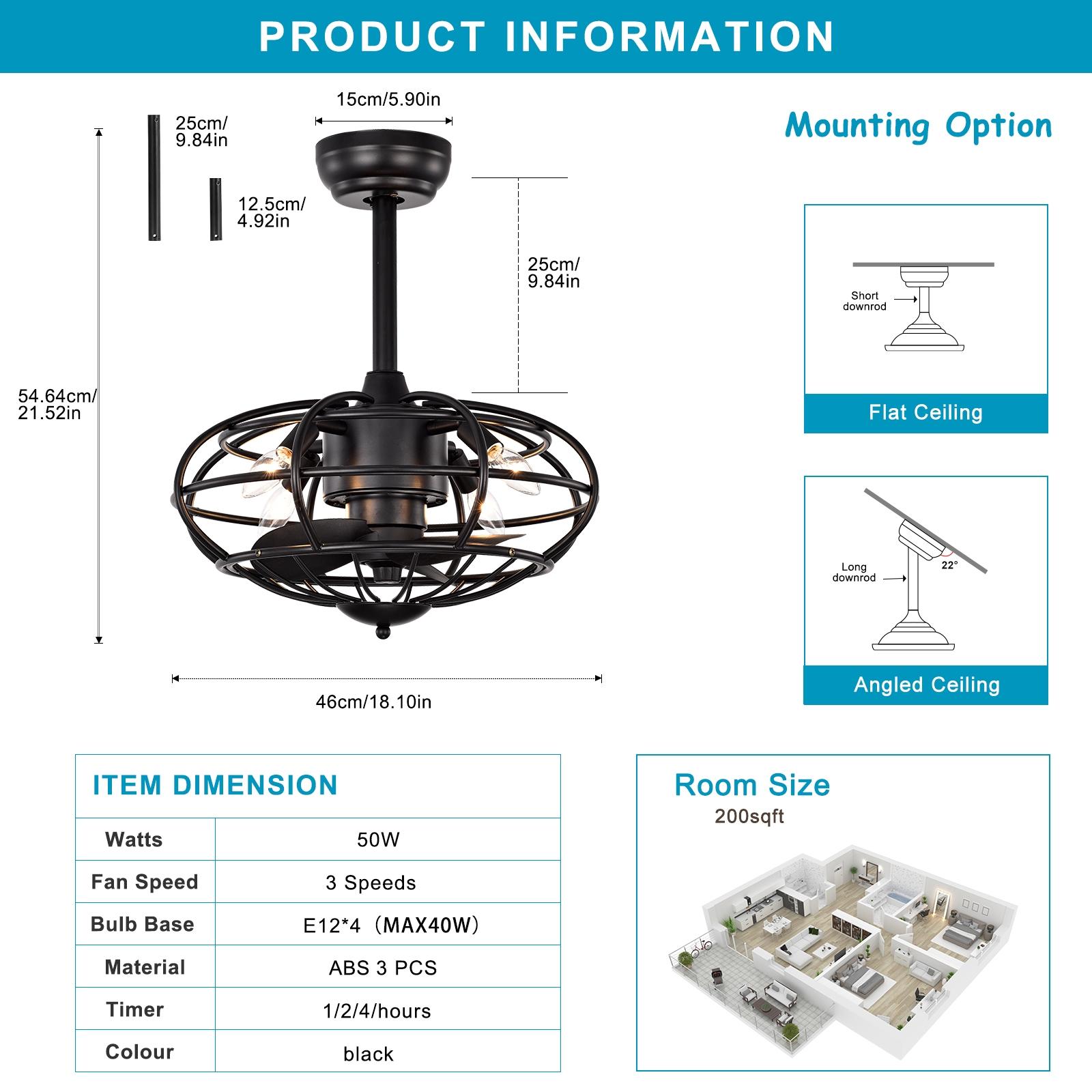 Bayfeve BFHM-54185-CF Ceiling-Fans - View #10