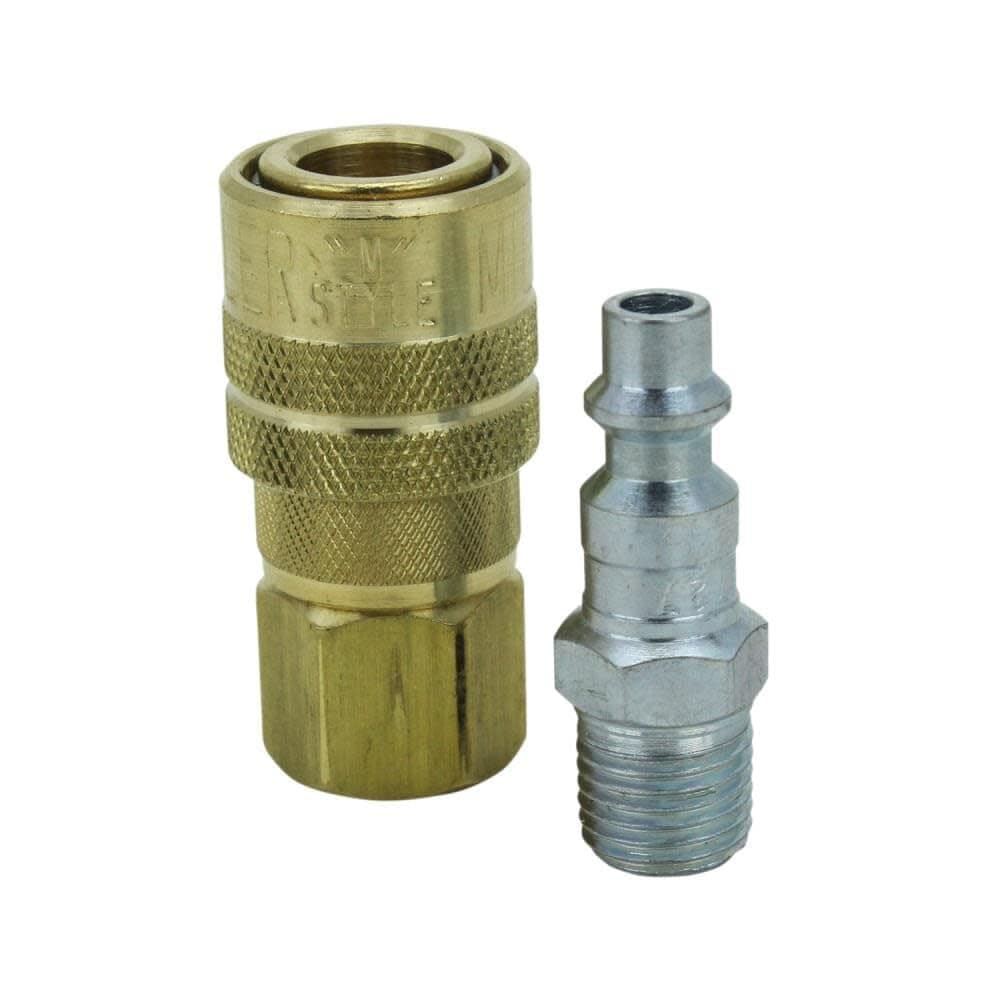 Milton  M- Style Coupler-Plug Combo