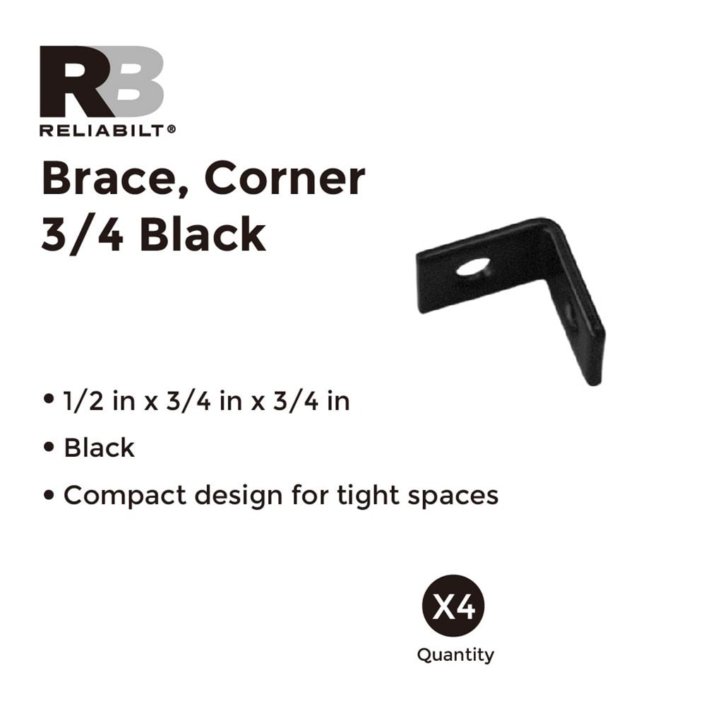 RELIABILT 23299PKBLG Mending-Plates-Brackets-Braces - View #2