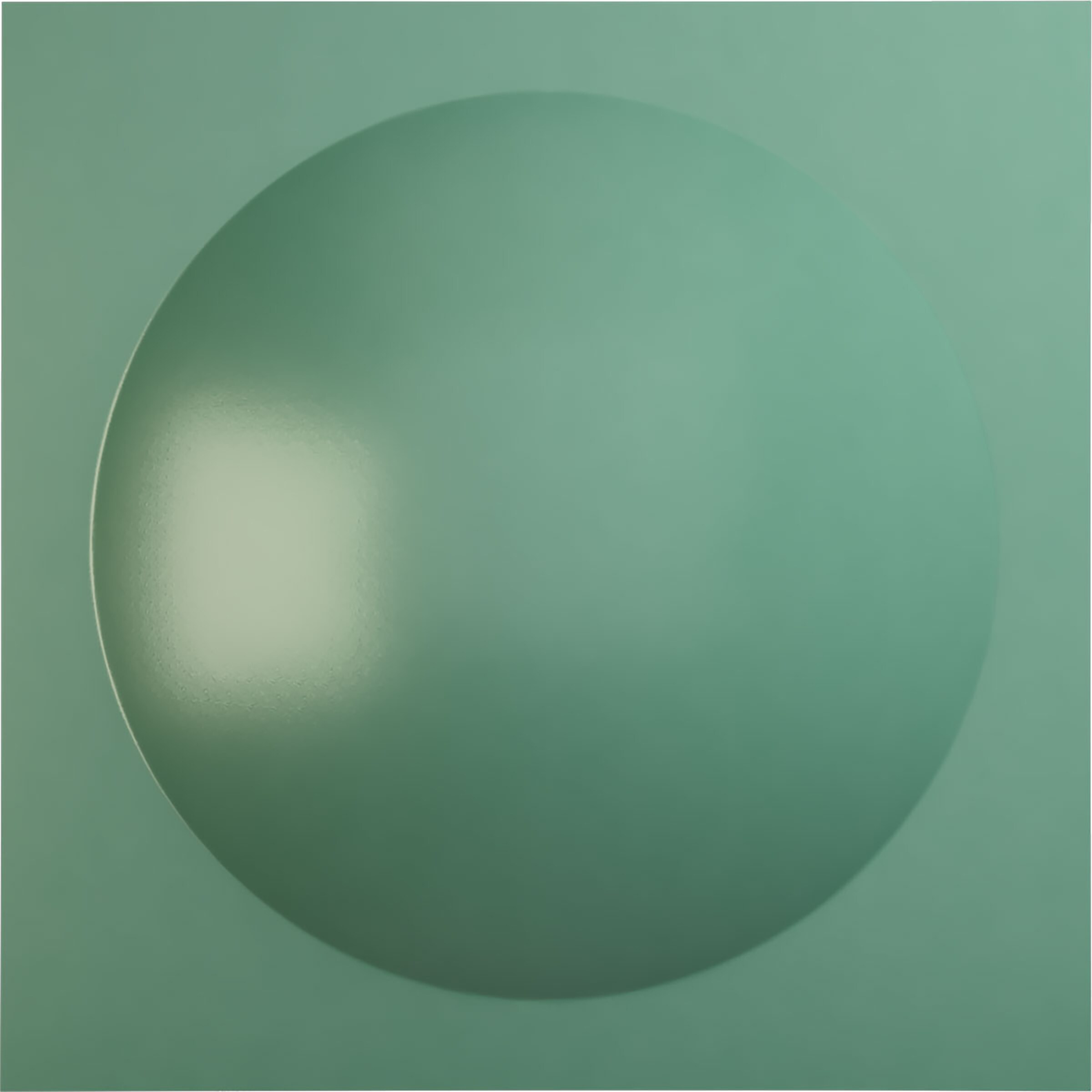Ekena Millwork WP20X20SNFSM 19-5/8-in x 19-5/8-in Embossed Paintable/Stainable Green PVC Wall Panel (