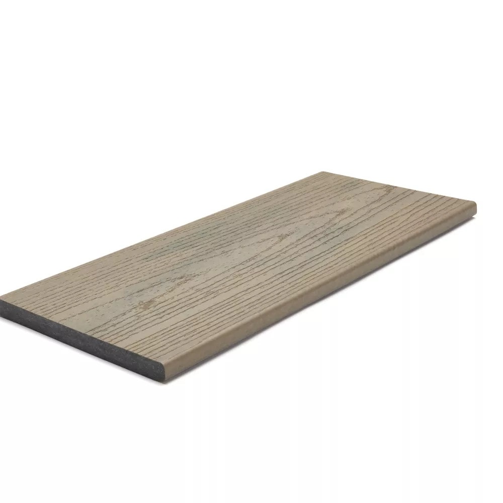 Trex Transcend Lineage Fascia deck board Biscayne 1-in x 8-in x 12-ft Composite