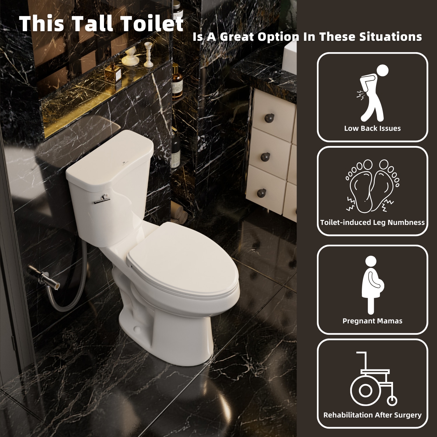 Los Flexi LSLF019T01-A toilets - View #9