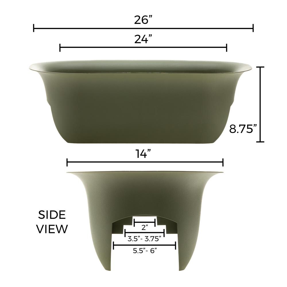 Bloem MR2442 Planter-Window-Box - View #6