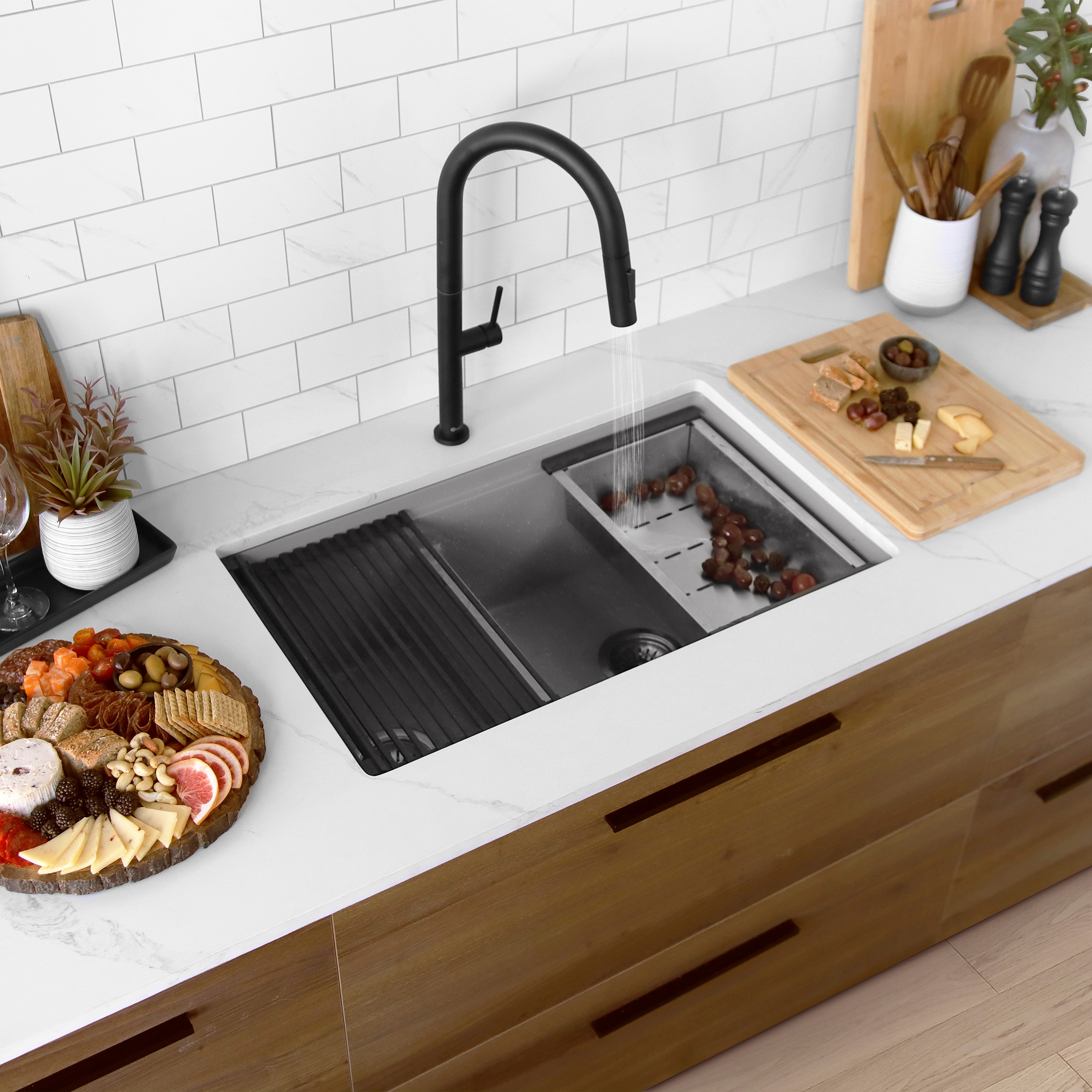 Stylish S-831WL Kitchen-Sinks - View #2