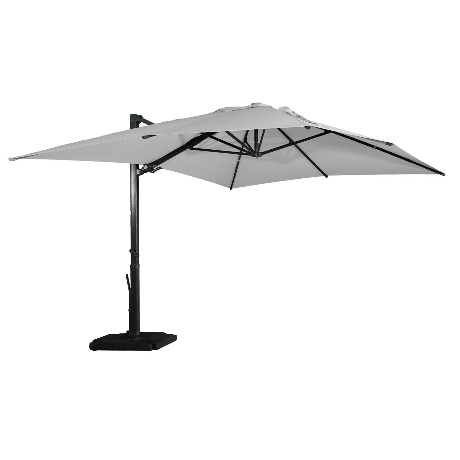 Cantilever on sale umbrella lowes