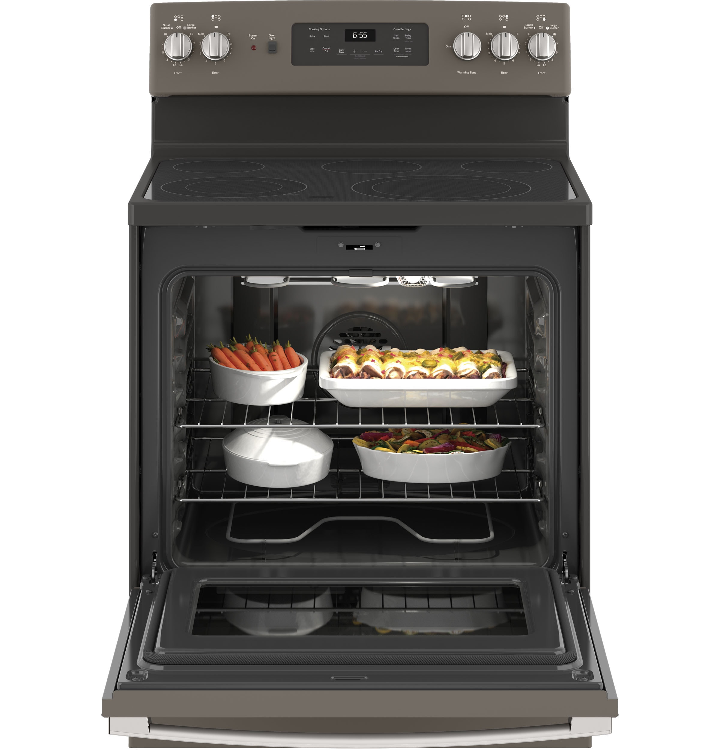 GE JB655EKES Freestanding-Electric-Ranges - View #2