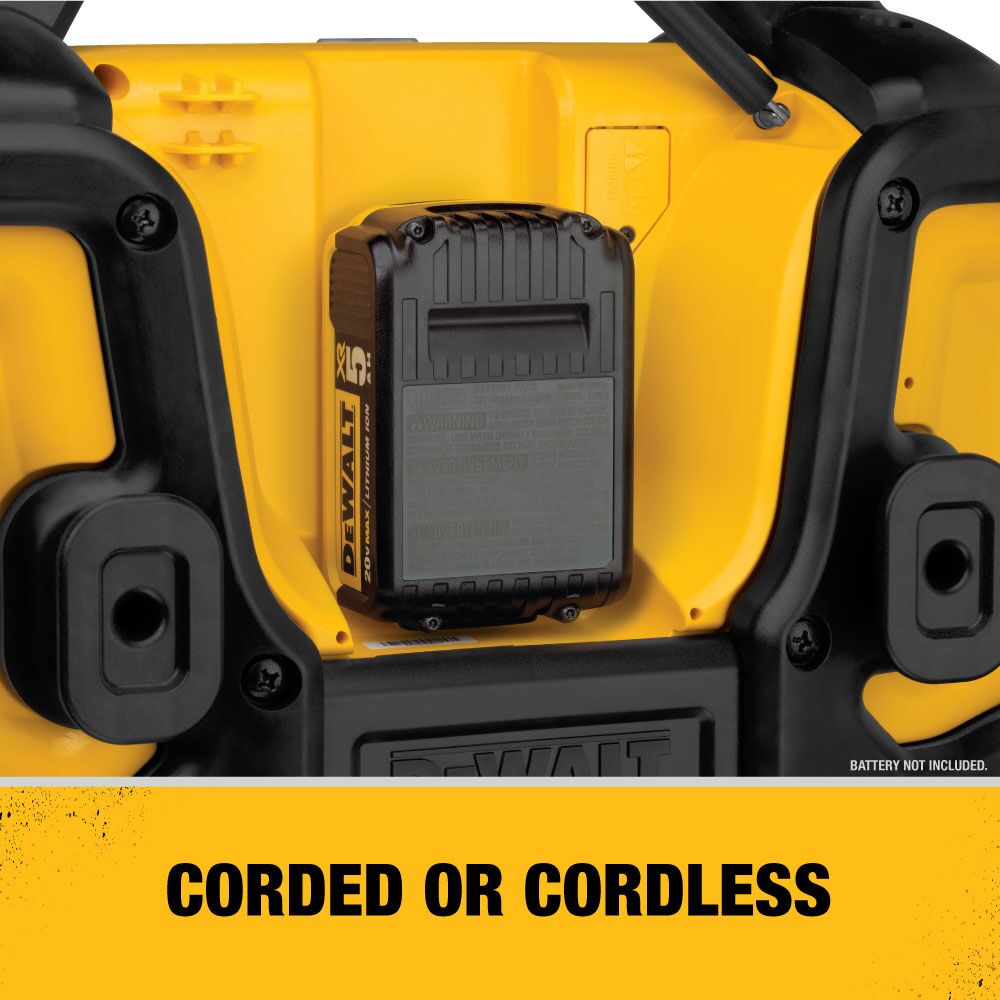 DEWALT DCR025 Jobsite-Radios - View #3