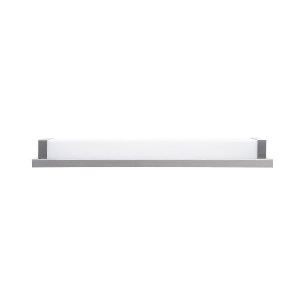 WAC Lighting Metro 20-in 1-Light Brushed Nickel LED Transitional Vanity ...