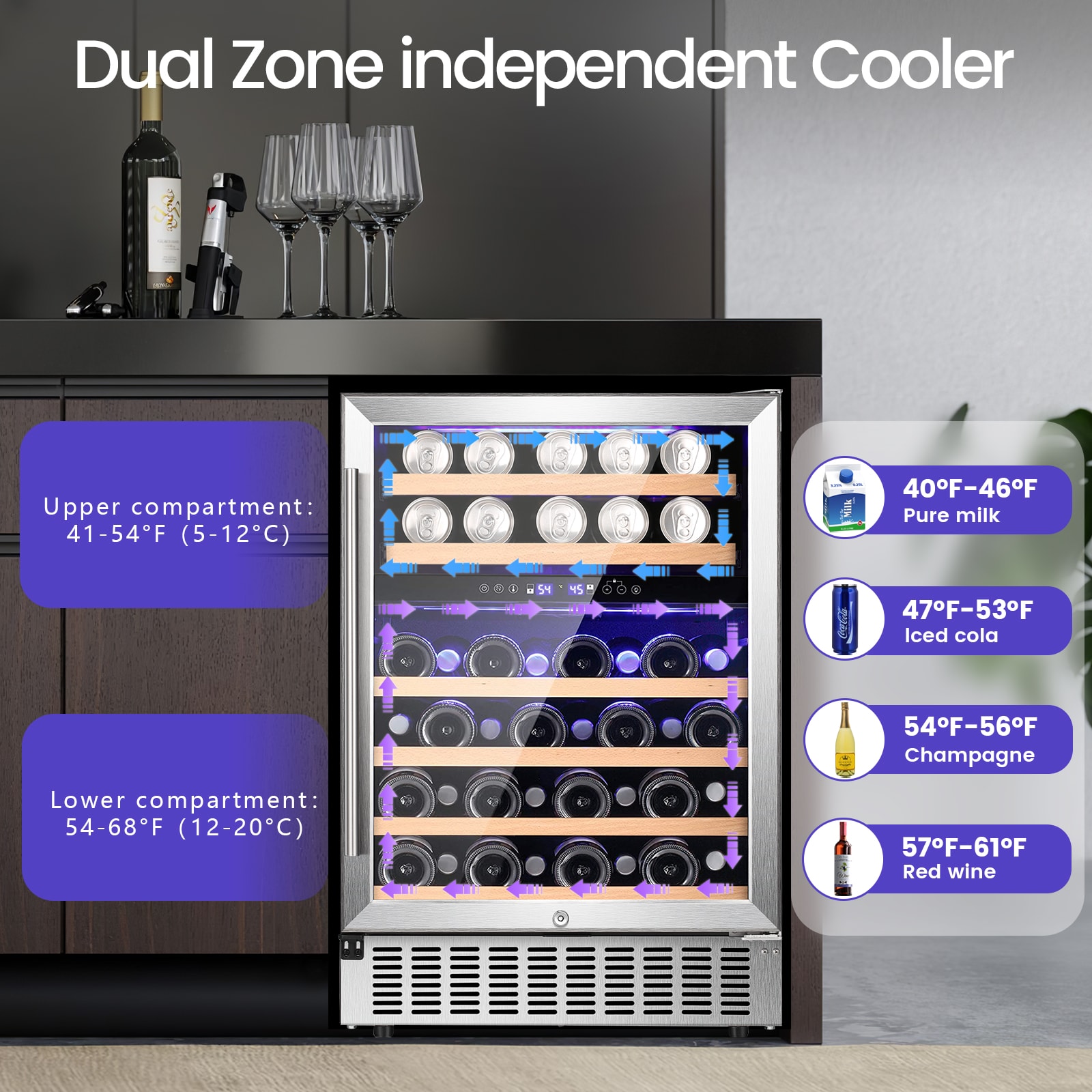 COWSAR W51145B Wine-Chillers - View #3