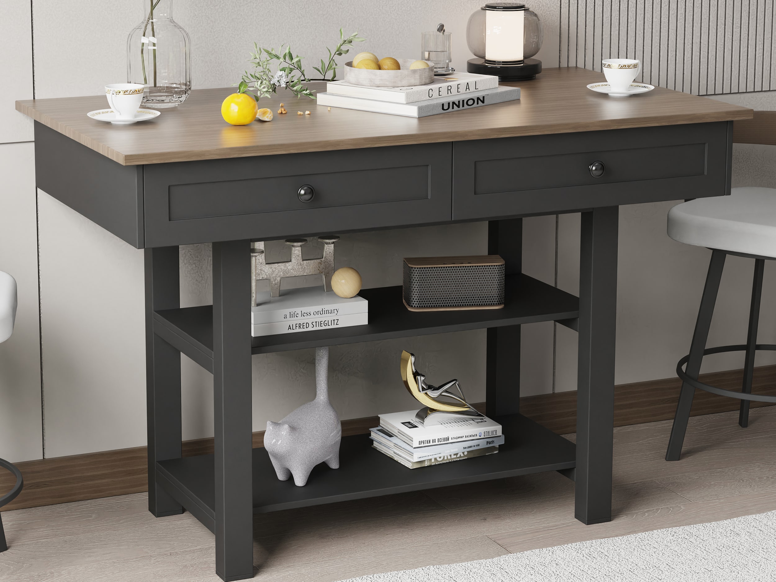 Oaks Decor SS-BDF5204-B Console-Sofa-Tables - View #3