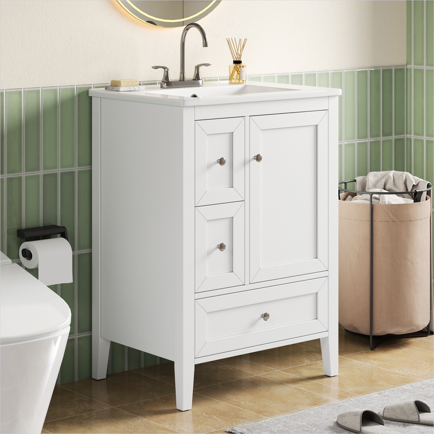 Watnature CTRHJGDX5B5U Bath-Vanity-Combo - View #2