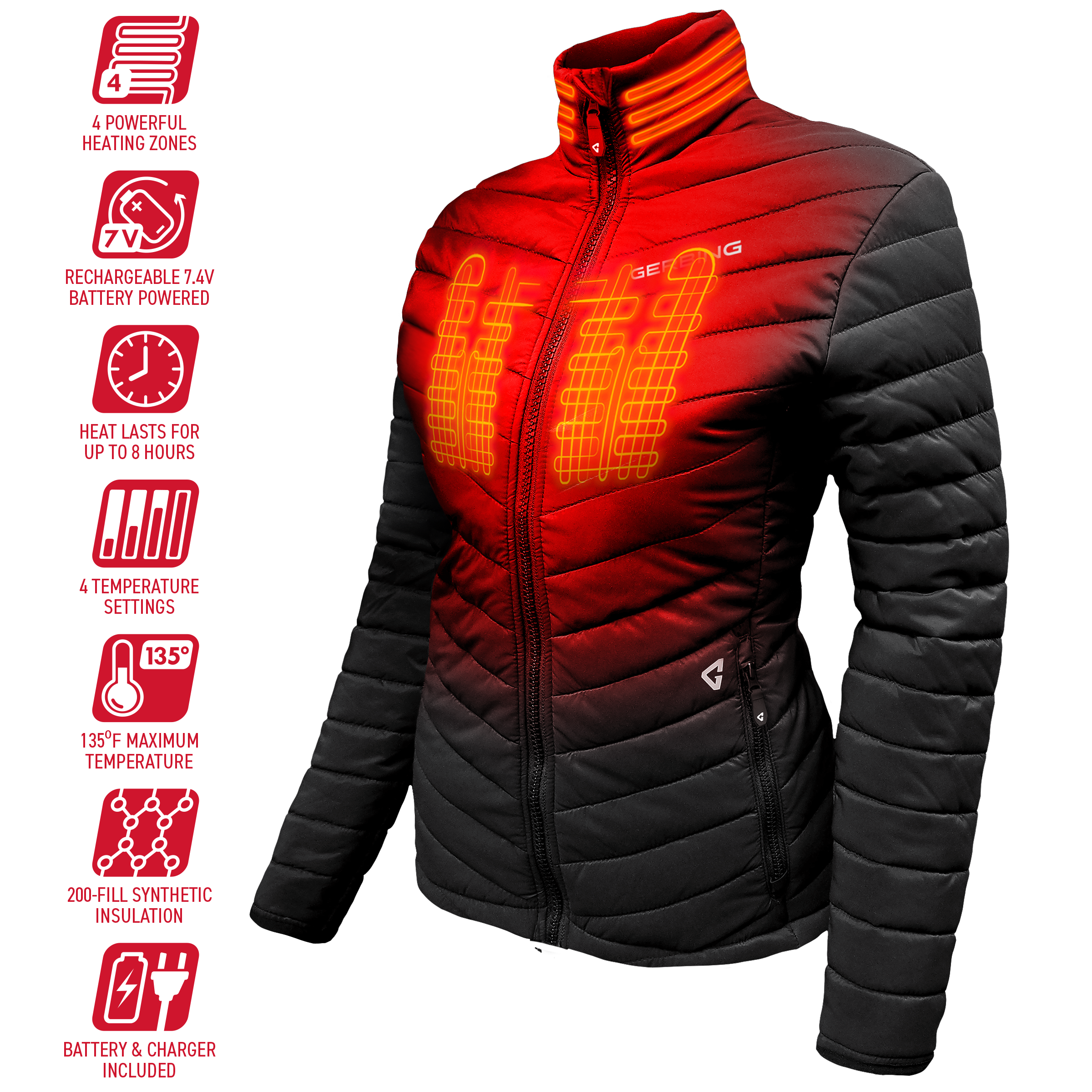 Gerbing GER-KPJKT-7V-W-B-M Jackets-Coats - View #5