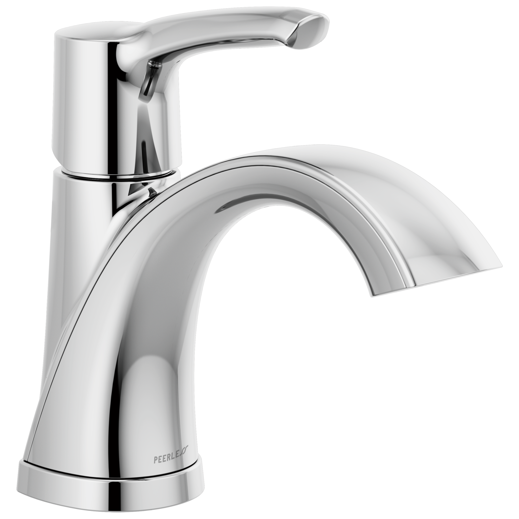 Parkwood Polished Chrome Single Handle Mid-Arc Bathroom Faucet