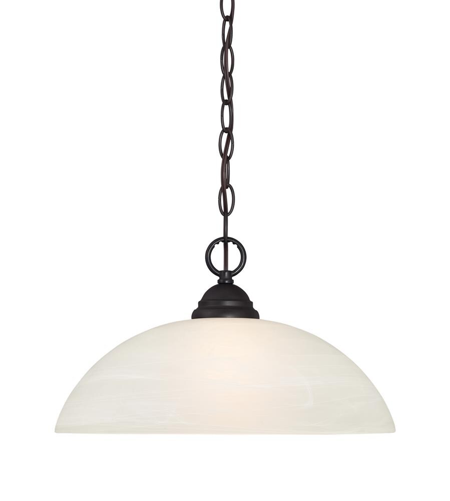 Designers Fountain 85132-ORB Kendall Oil Rubbed Bronze Transitional Dome Hanging Pendant Light