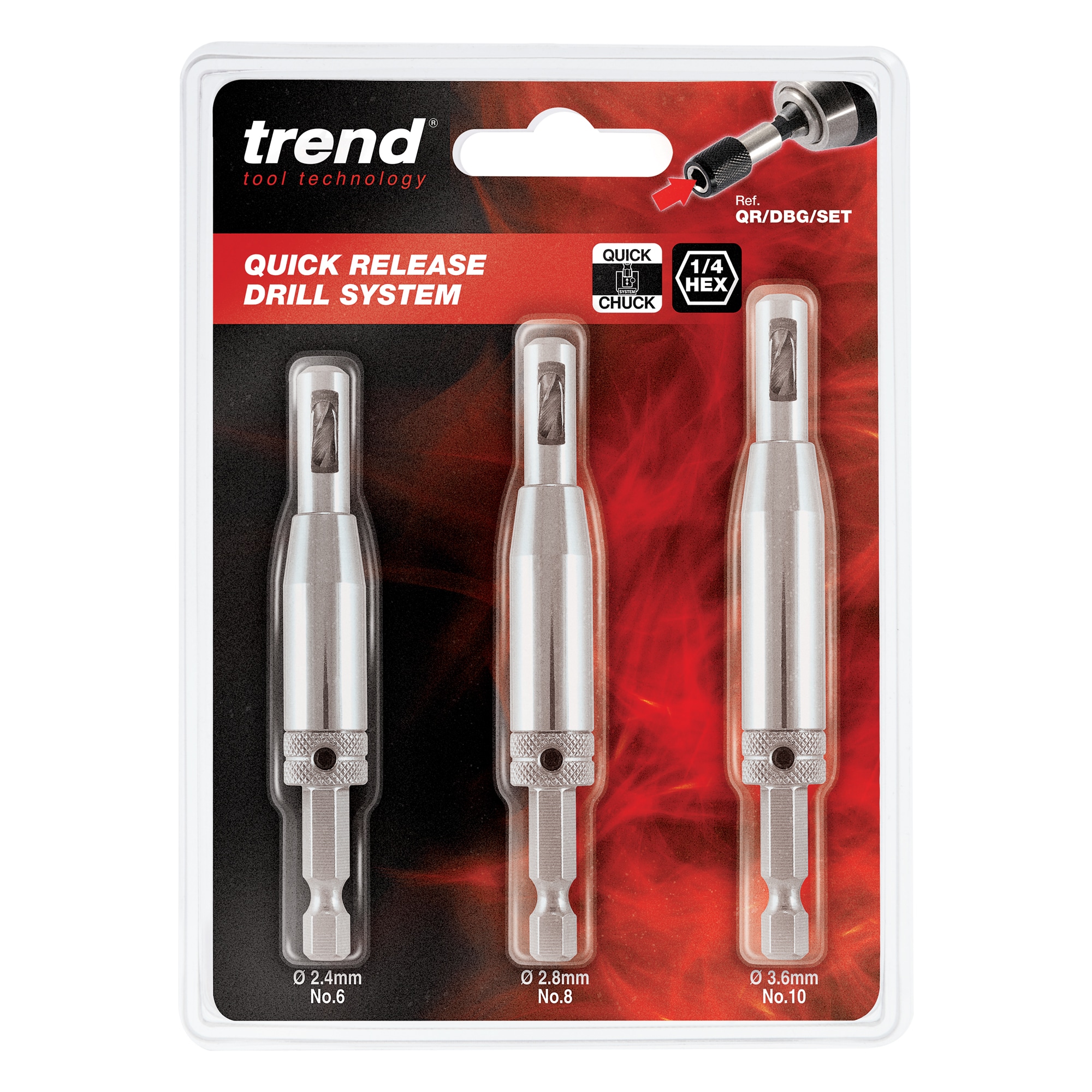 Trend Tool Technology QR/DBG/SET Woodworking-Tool-Accessories - View #8
