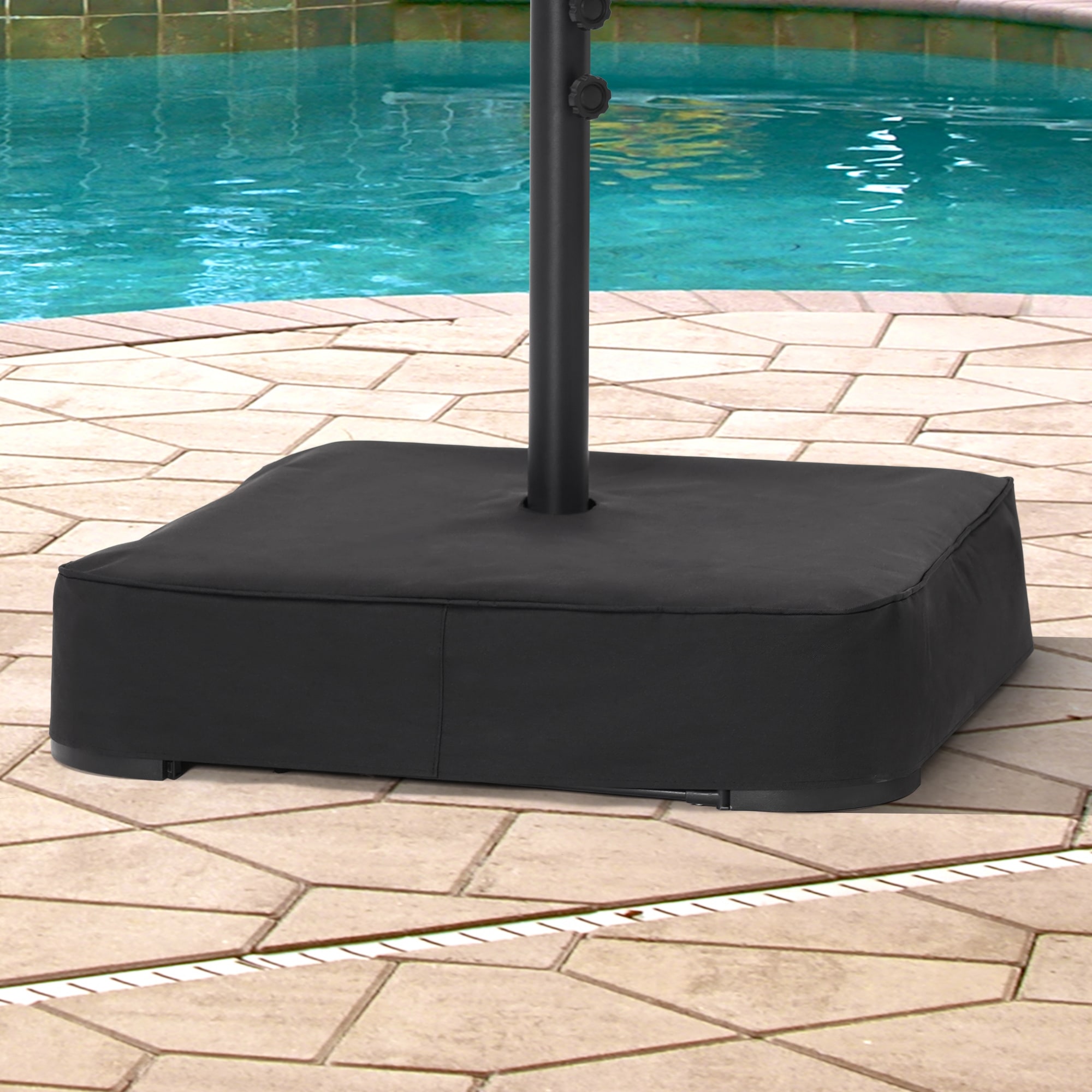 ACEGOSES LW-UB-460 Patio Umbrella Base Black Patio Umbrella Base