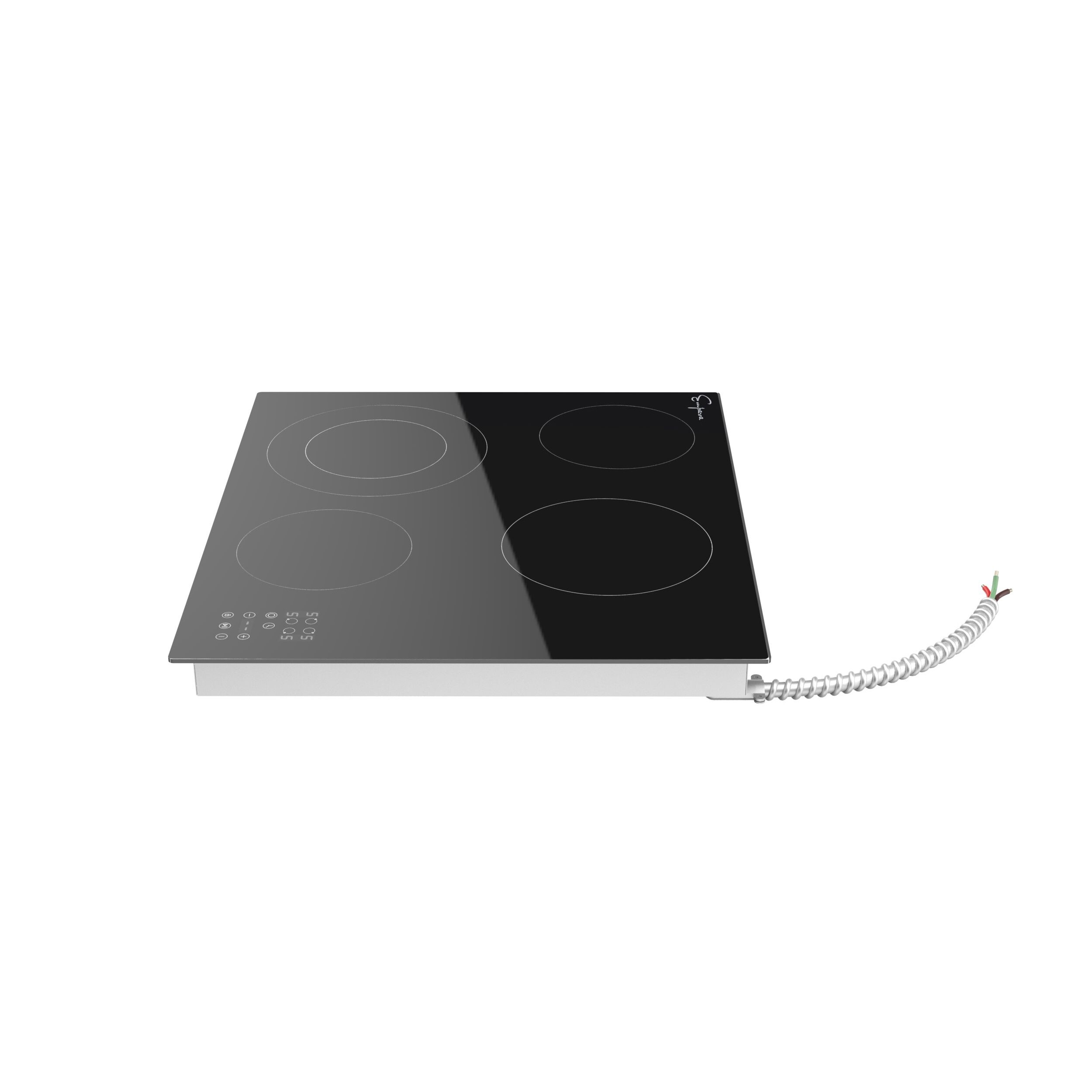 Details about   New in Box Bisque 24" Electric Cooktop Surface Unit Still High Temp Burners 