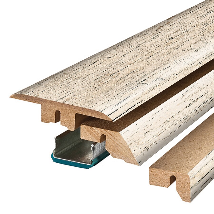 SimpleSolutions 2.37-in x 78.7-in MDF 4-n-1 Floor Moulding SimpleSolutions 2.37-in x 78.7-in MDF 4-n-1 Floor Moulding