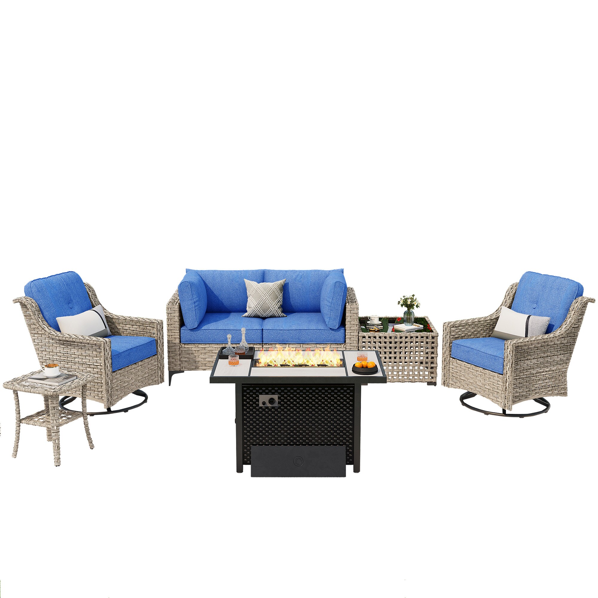 ALTRIGUS 6L-CFP03-YZSKT507-AL Patio-Conversation-Sets - View #2