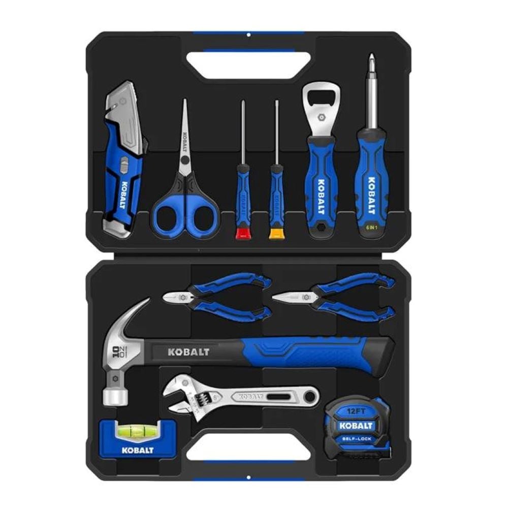 Kobalt 20 -Piece Household Tool Set with Folding Case