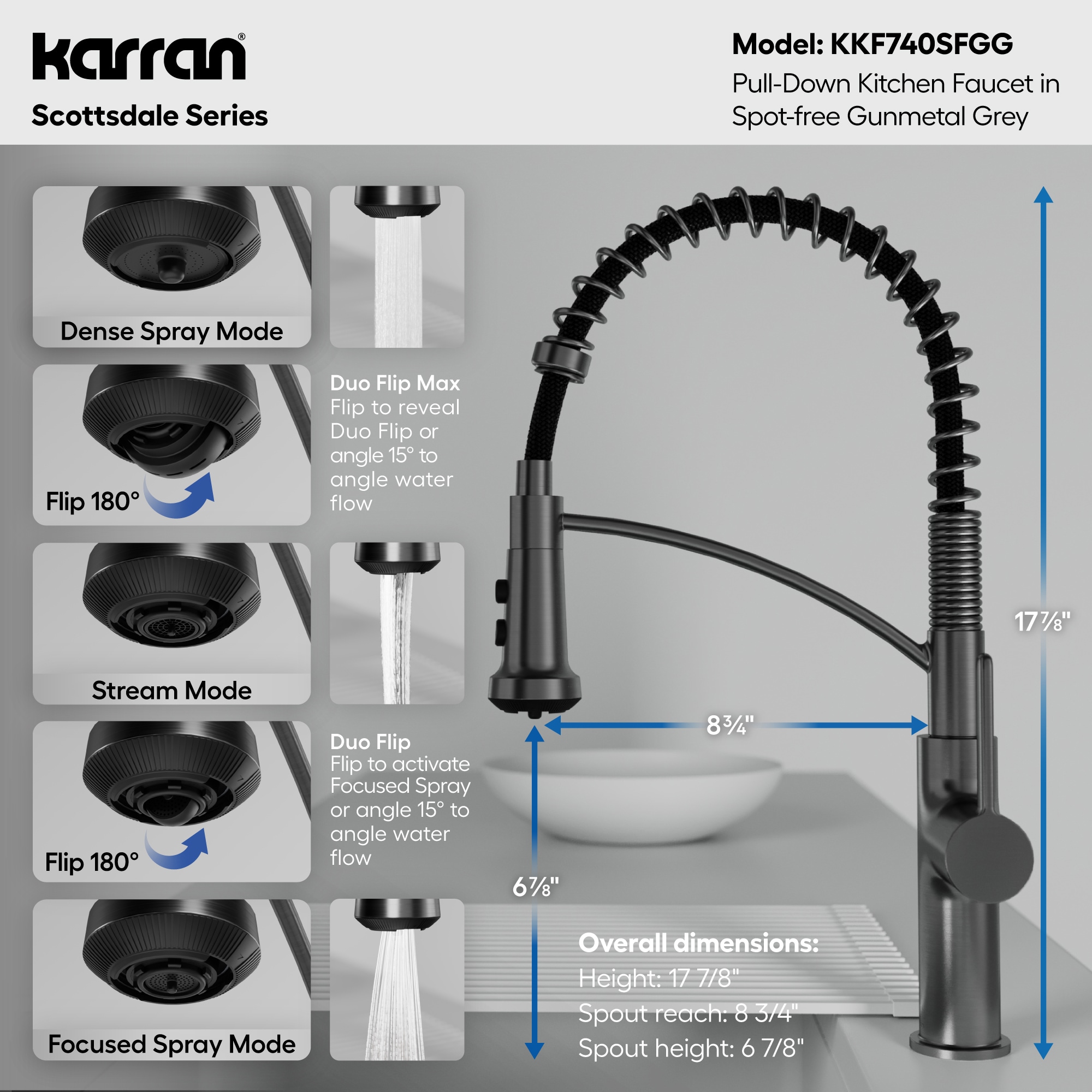 Karran KKF740SFGG Kitchen-Faucets - View #7