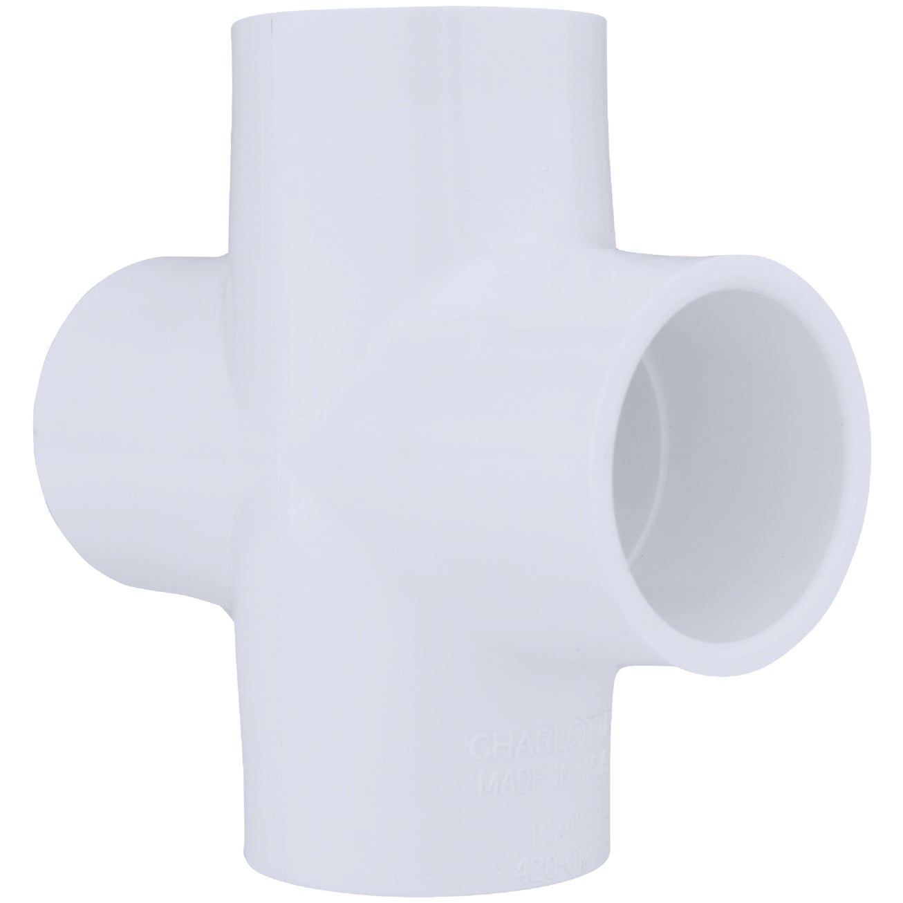 Genova 34414 PVC Sch. 40 Cross 1-1/4 in in the PVC Pipe & Fittings ...