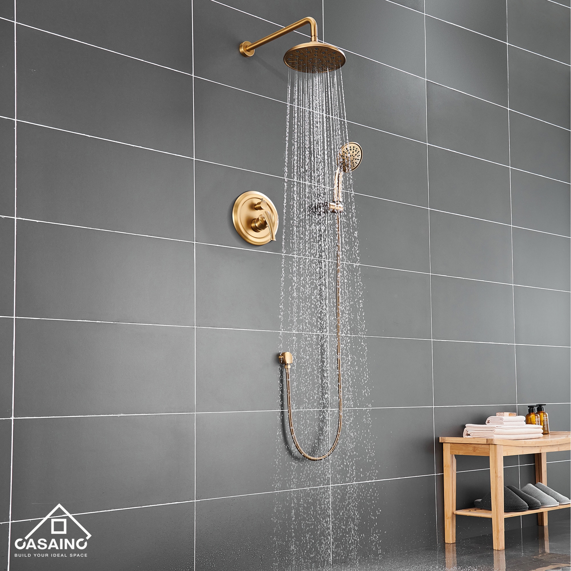 CASAINC CASA10BN Showerhead-Bar-Panels - View #4