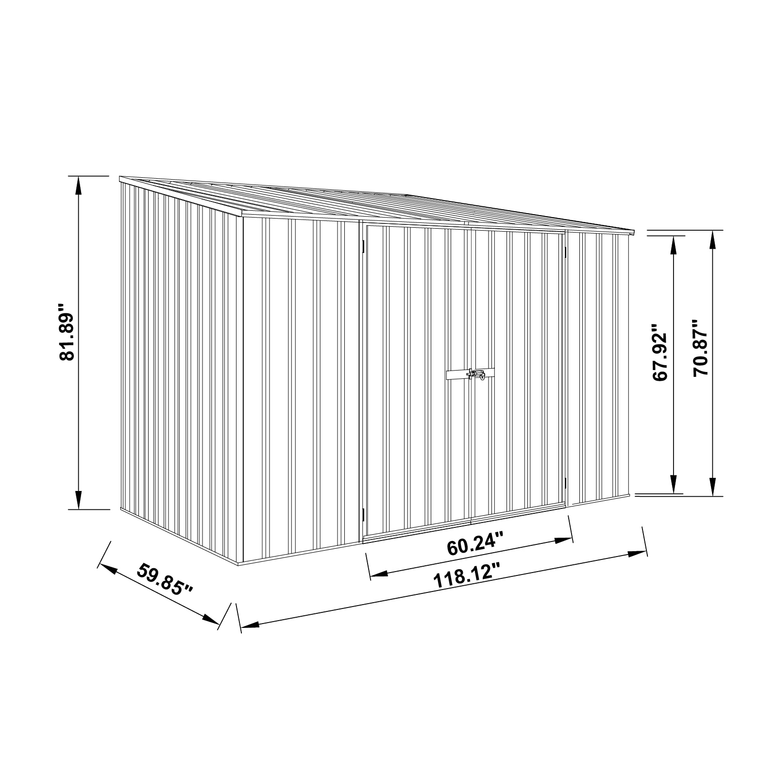 ABSCO AB1111 Metal-Storage-Buildings-Sheds - View #5