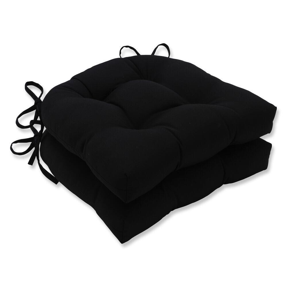 Canvas Black Patio Furniture Cushions at