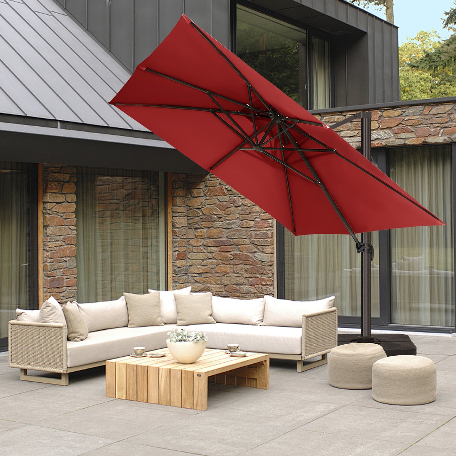 JEAREY JE-LKZLM-12X12FT-OR Umbrellas-2 - View #2