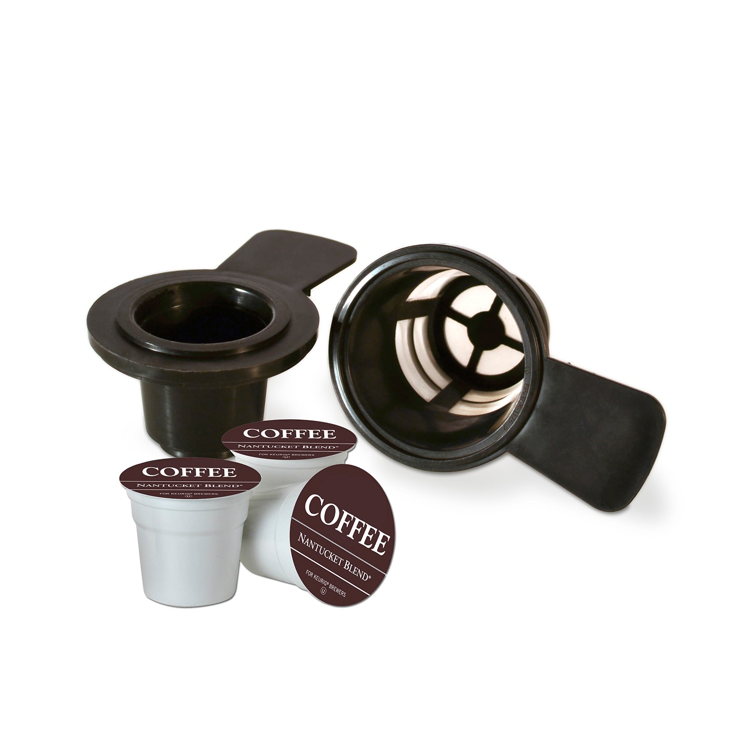 Bella Ultimate Elite Dual Brew Coffee Maker K-Cup / Reusable Filter Basket  Black