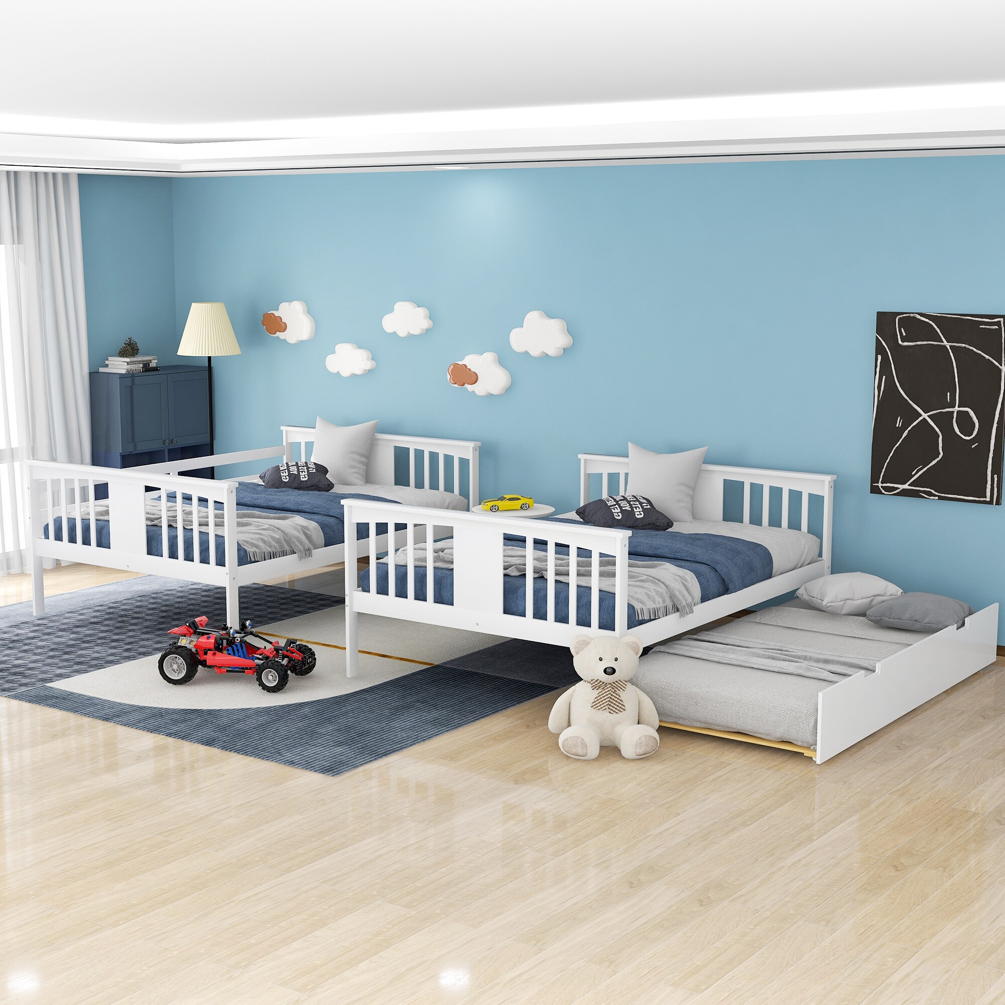 Clihome OF-0000SG94-KAWH Bunk-Beds - View #7