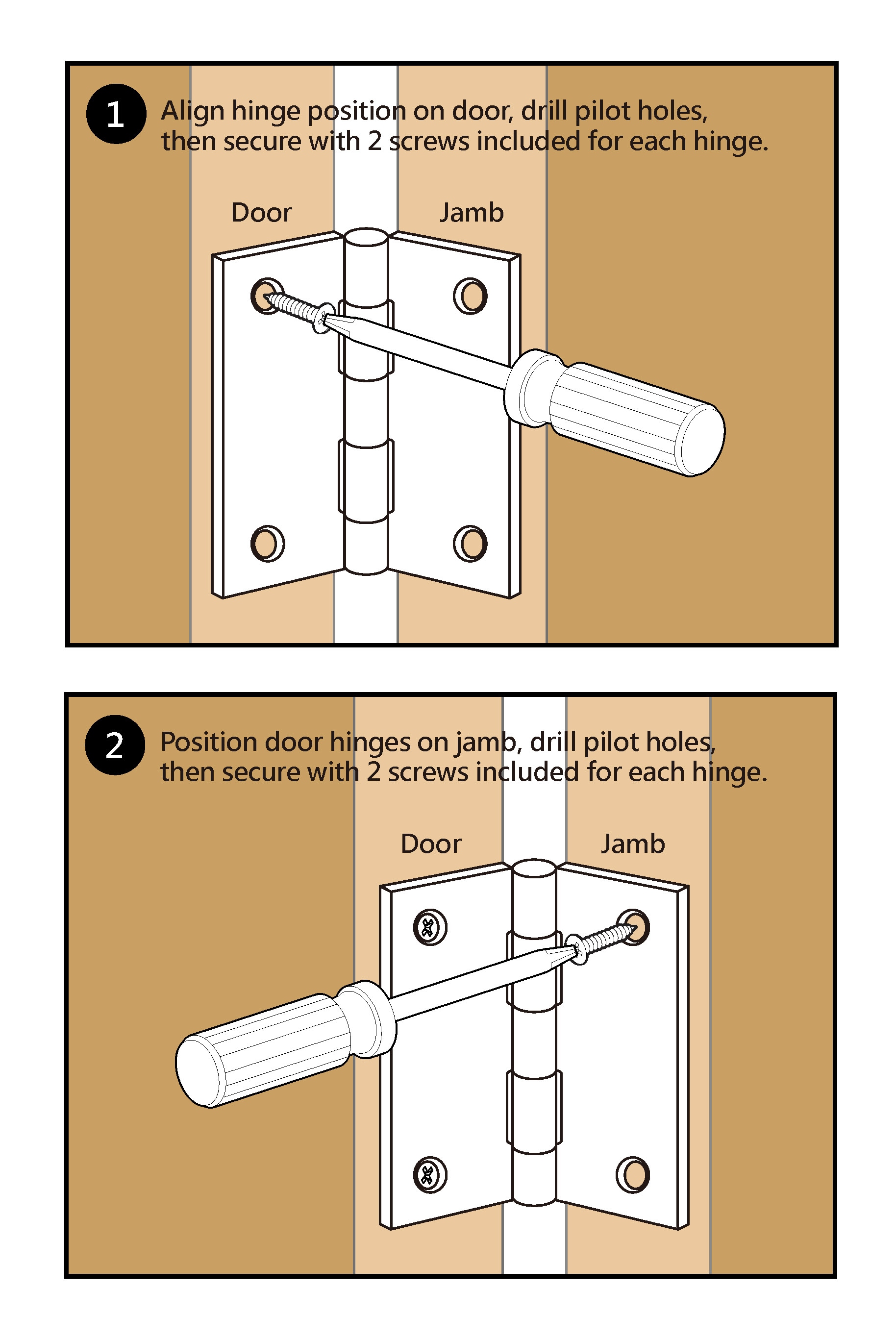 Gatehouse 20381ZCXLG Entry-Door-Hinges - View #7