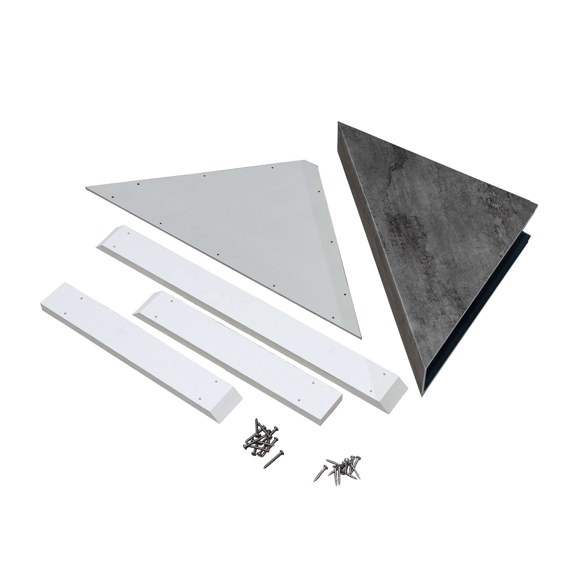 PALISADE 53900 Palisade Suspended Shower Seat Ashen Slate