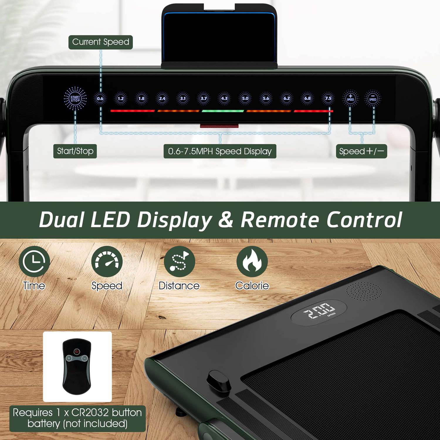 Costway CSHY000956 treadmills - View #2